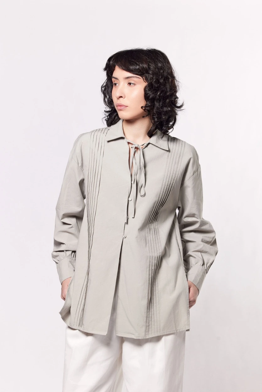 Блузка хаки для женщин 44254-14 28