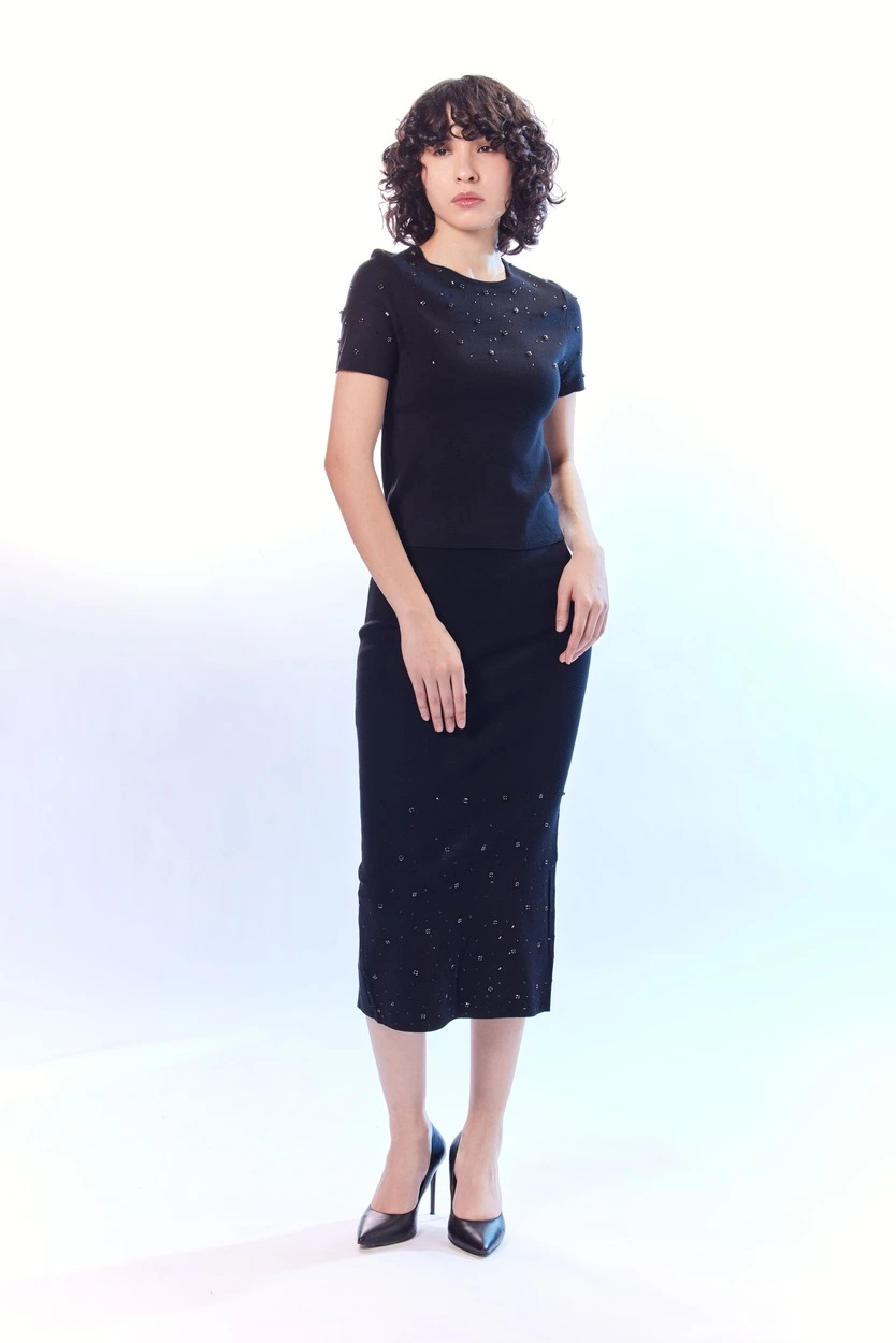 Юбка черный для женщин 44190-1 52