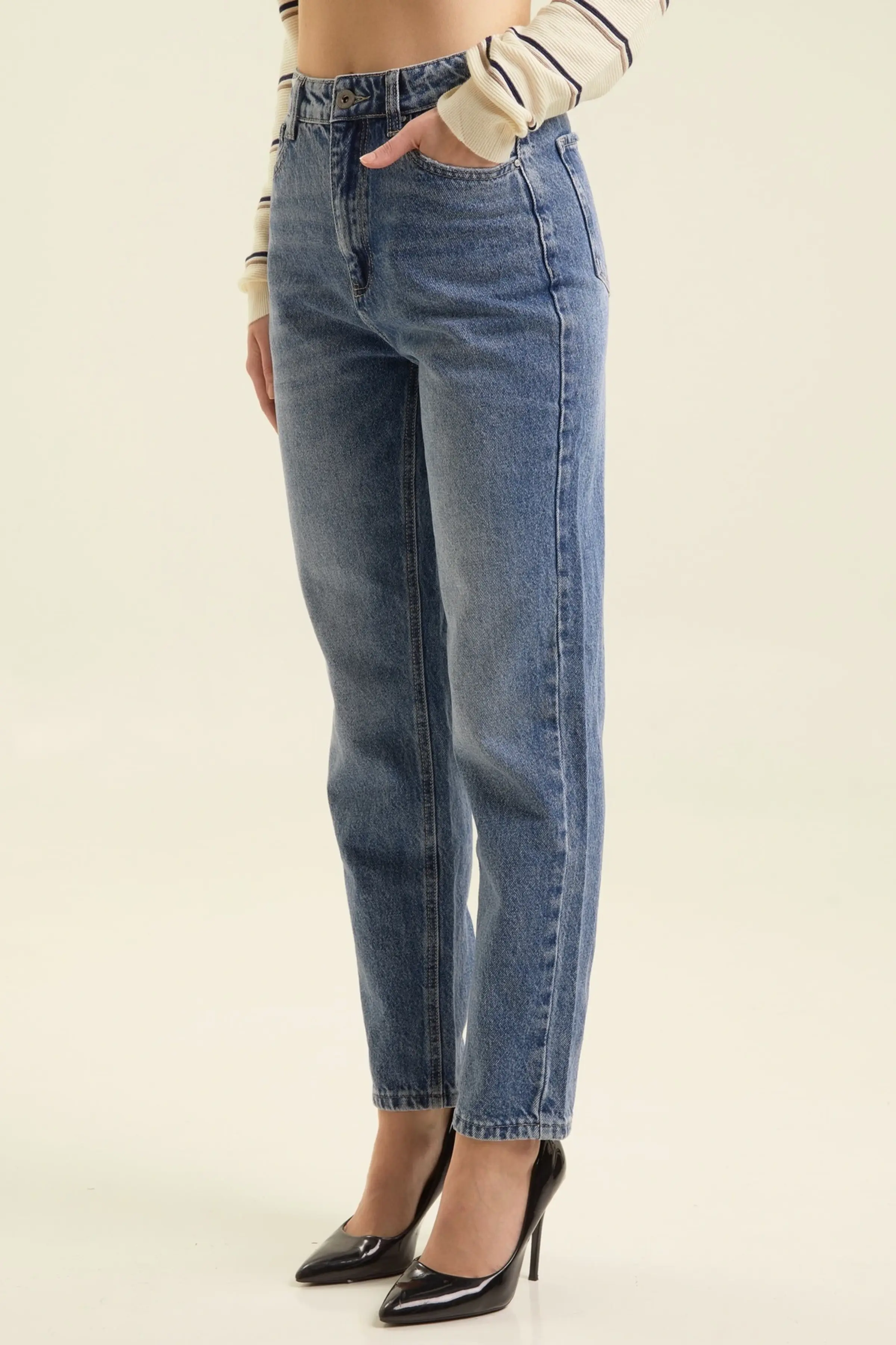 Джинсы синий для женщин 47755-65 74