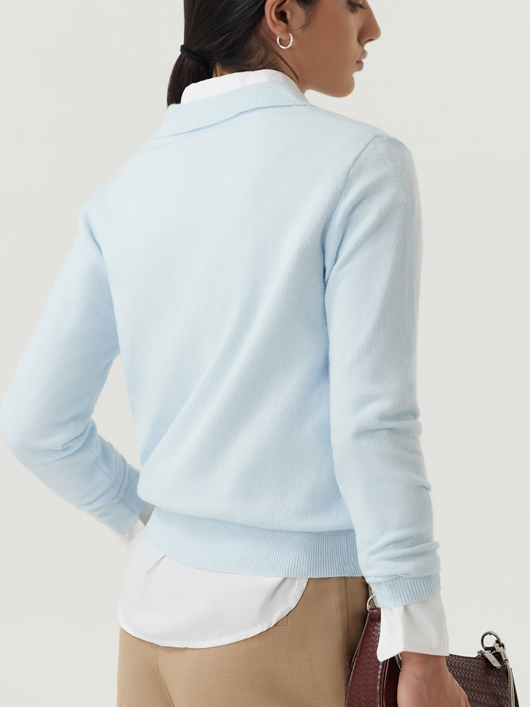 Джемпер голубой для женщин 48107-10 60