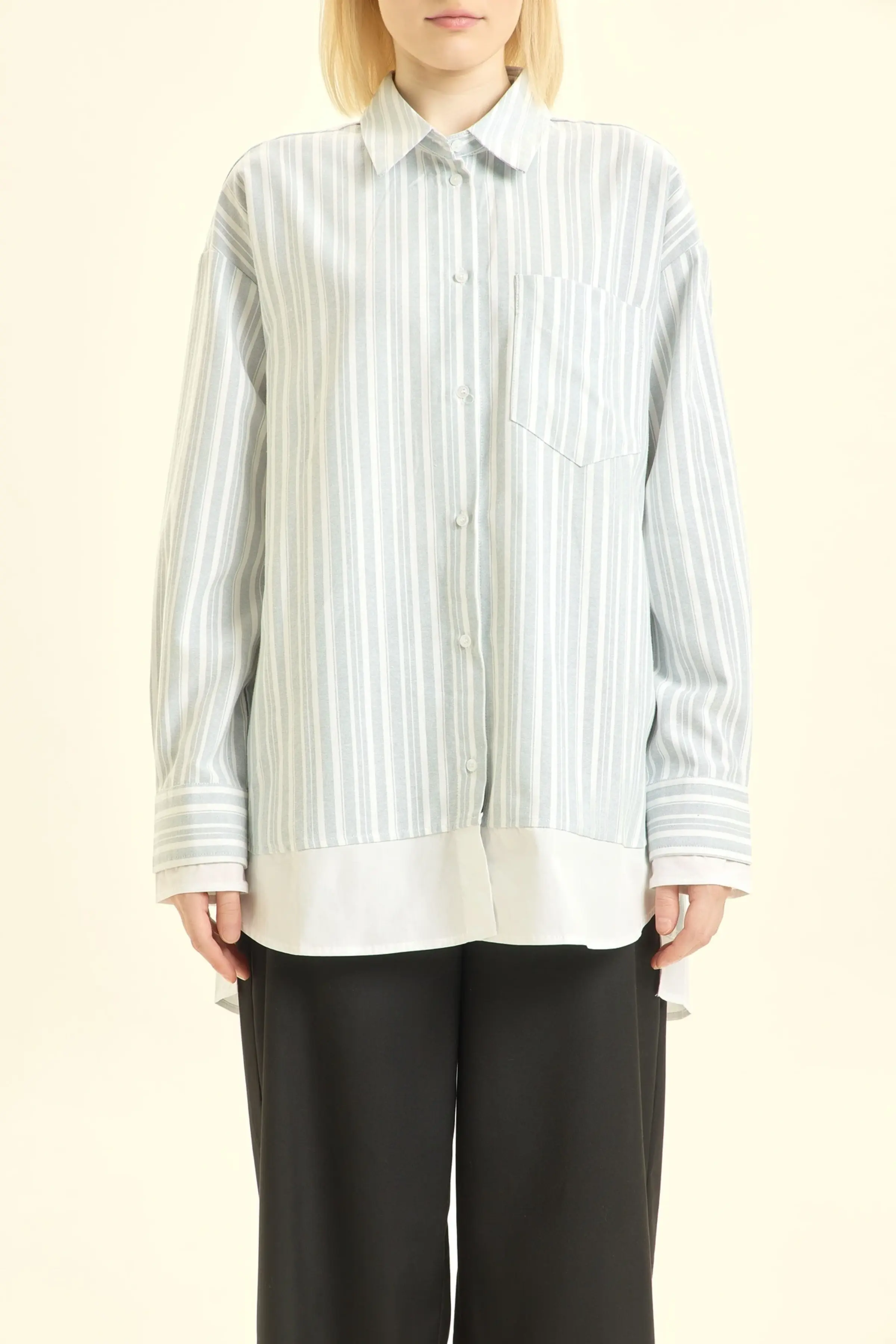 Рубашка серый для женщин 46300-61 66