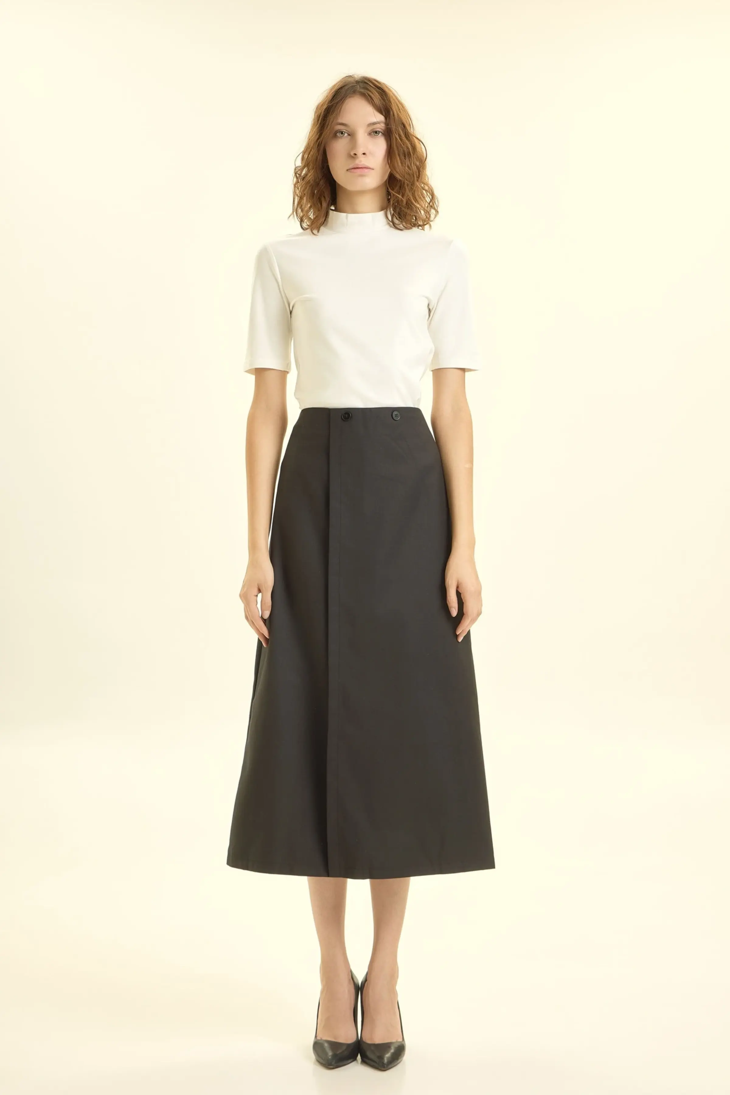 Юбка черный для женщин 46266-1 52