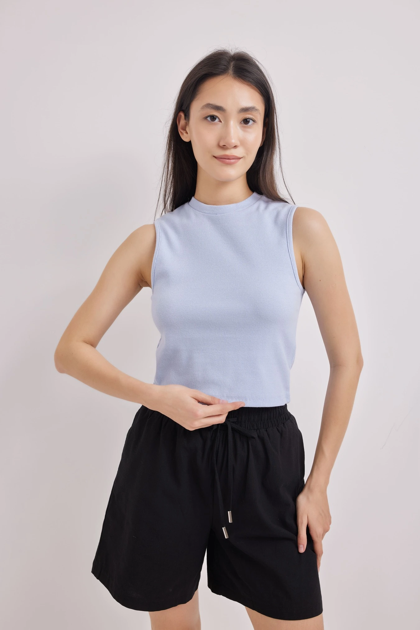 Топ голубой для женщин 41269-10 46