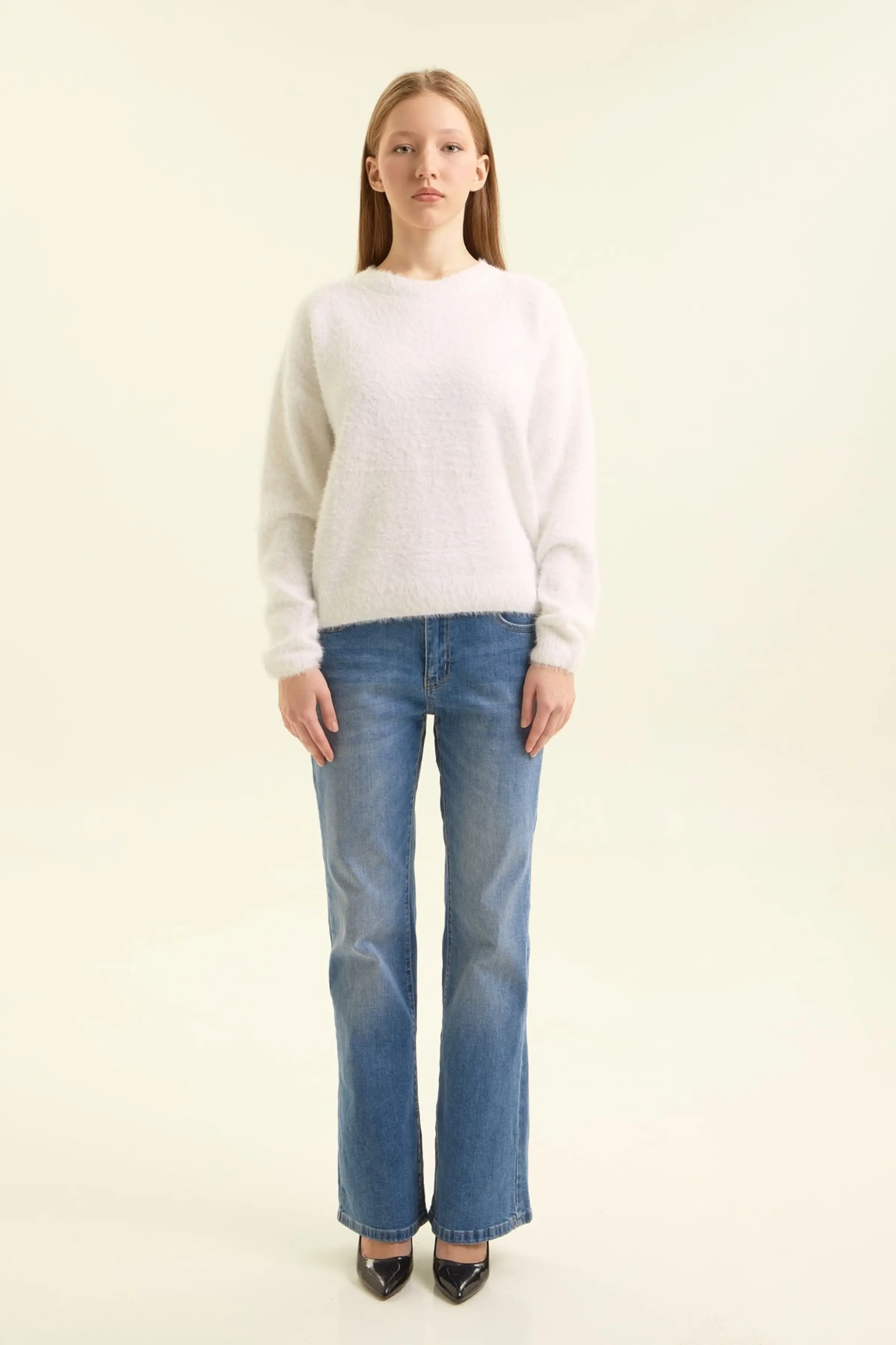 Свитер белый для женщин 47400-4 65