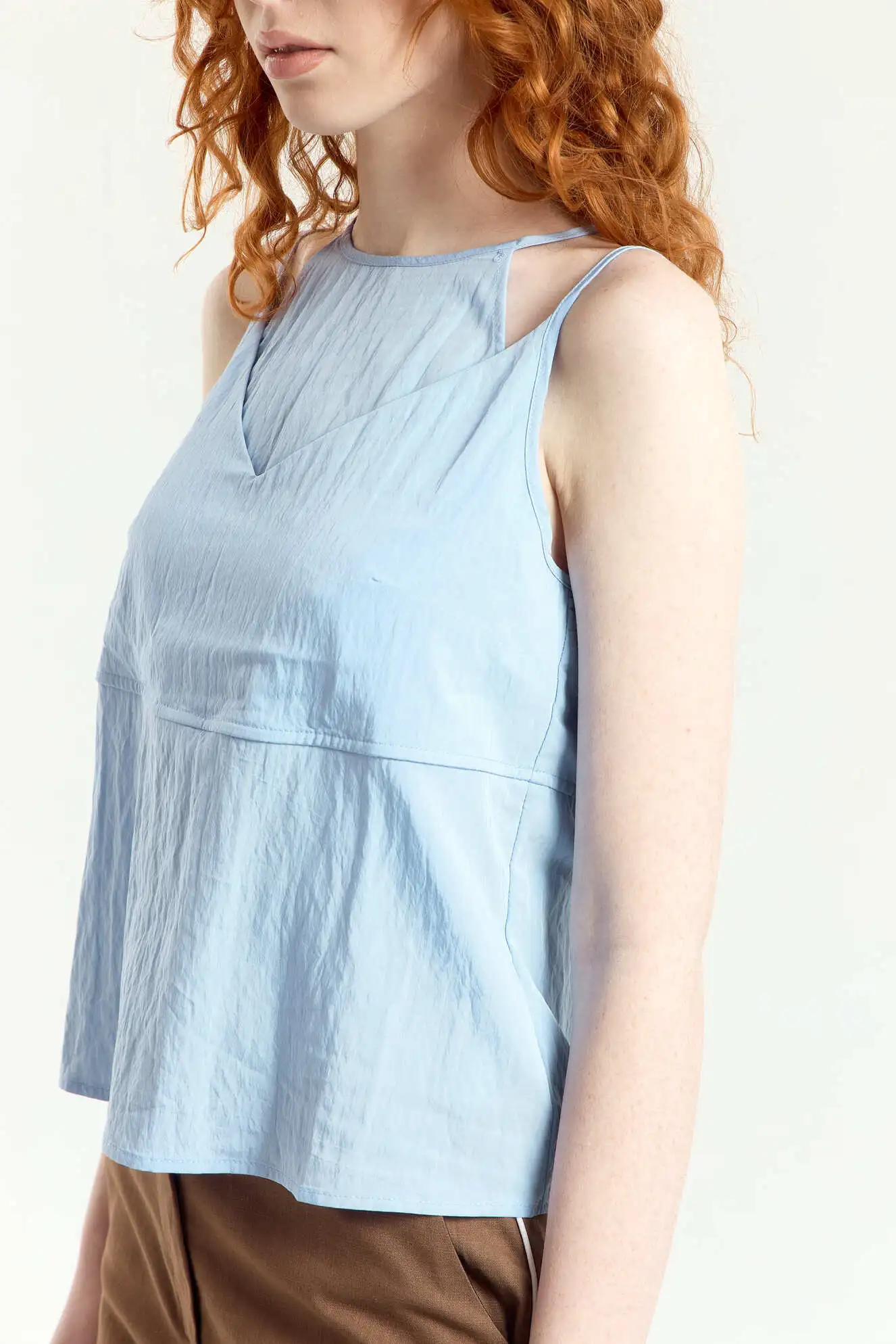 Топ темно-синий для женщин 45117-18 46