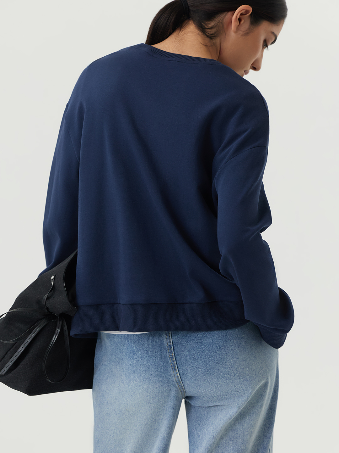 Лонгслив синий для женщин 48197-65 59