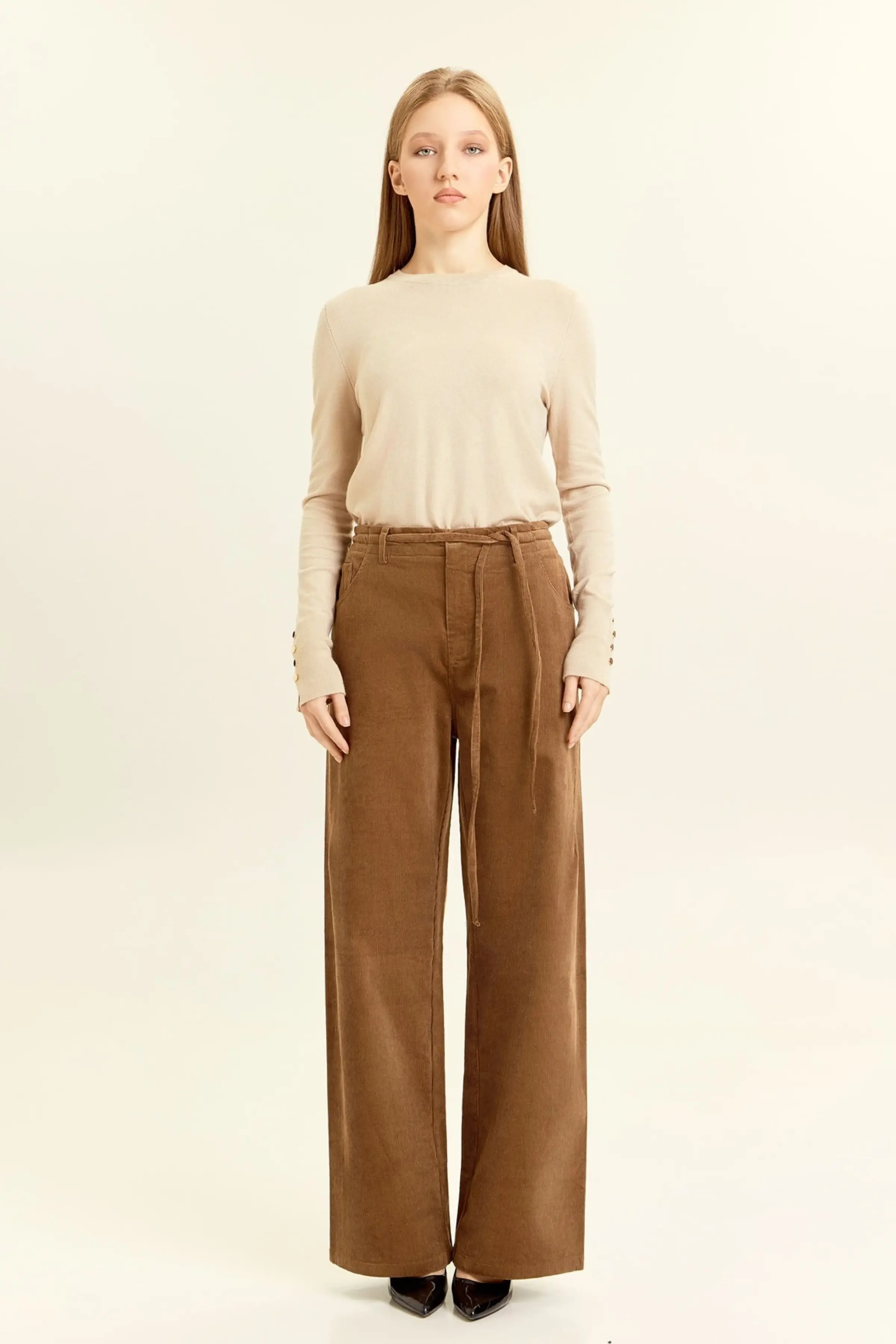 Брюки коричневый для женщин 47220-13 71