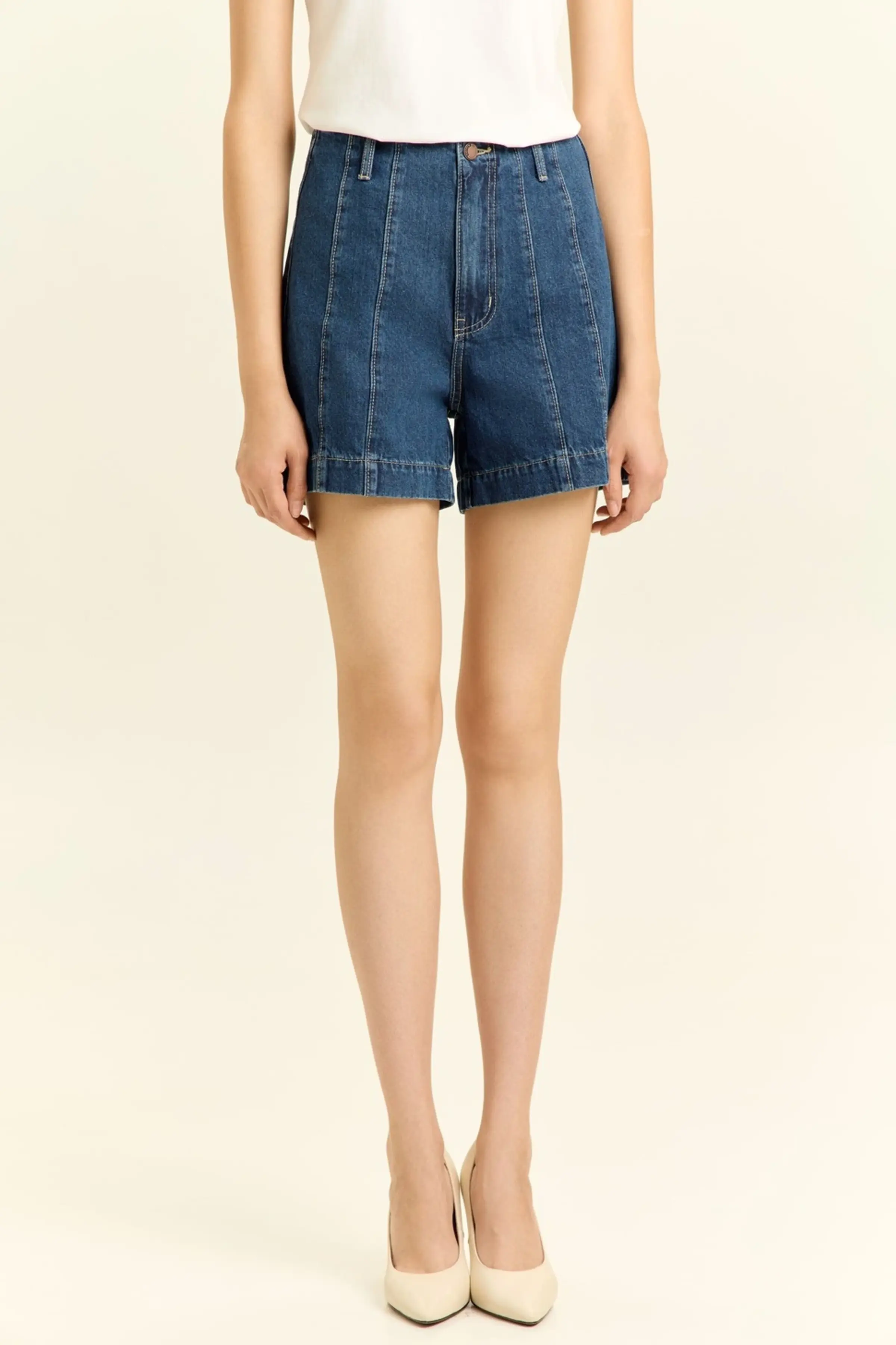 Шорты темно-синий для женщин 45303-18 57