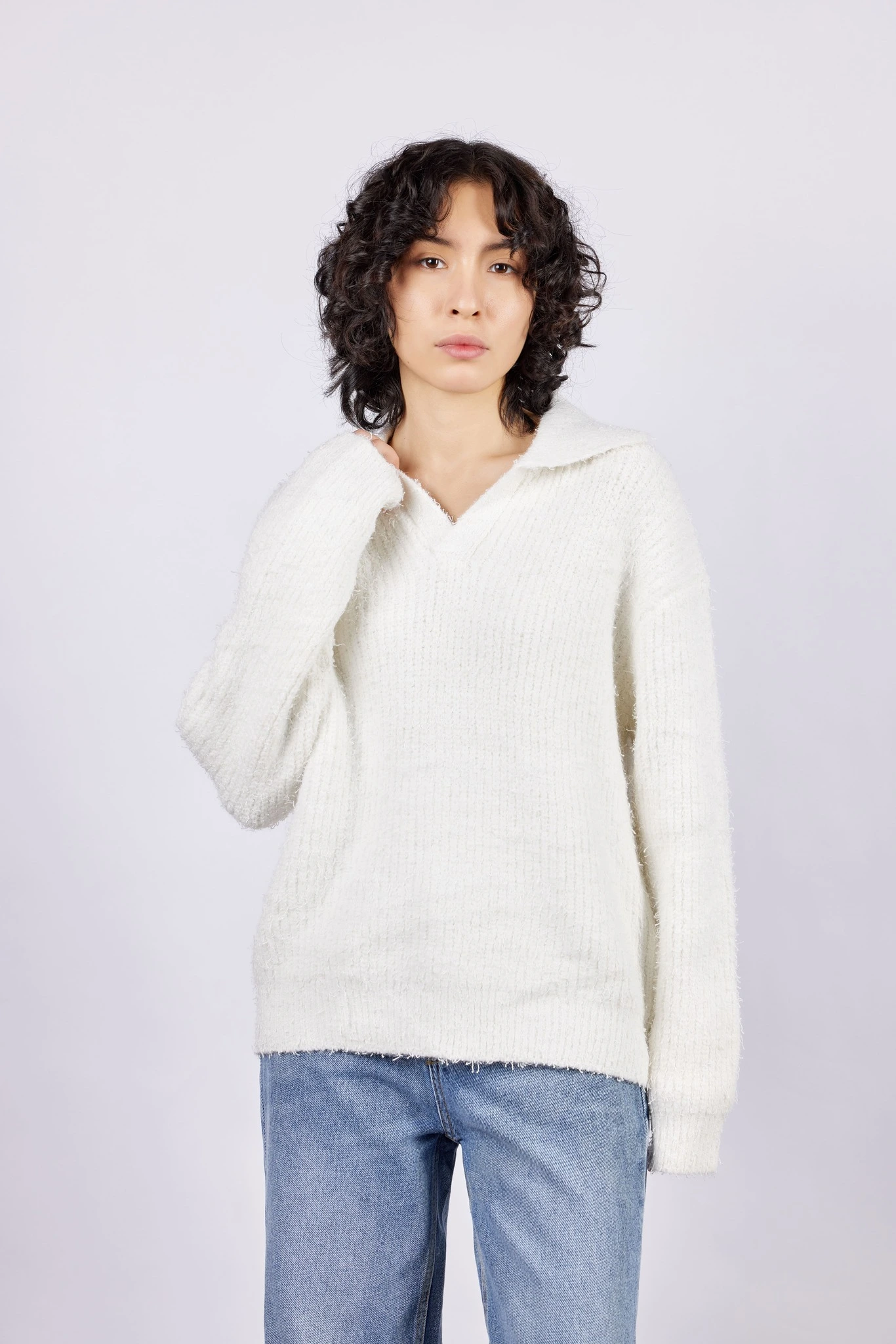 Свитер белый для женщин 43242-4 65