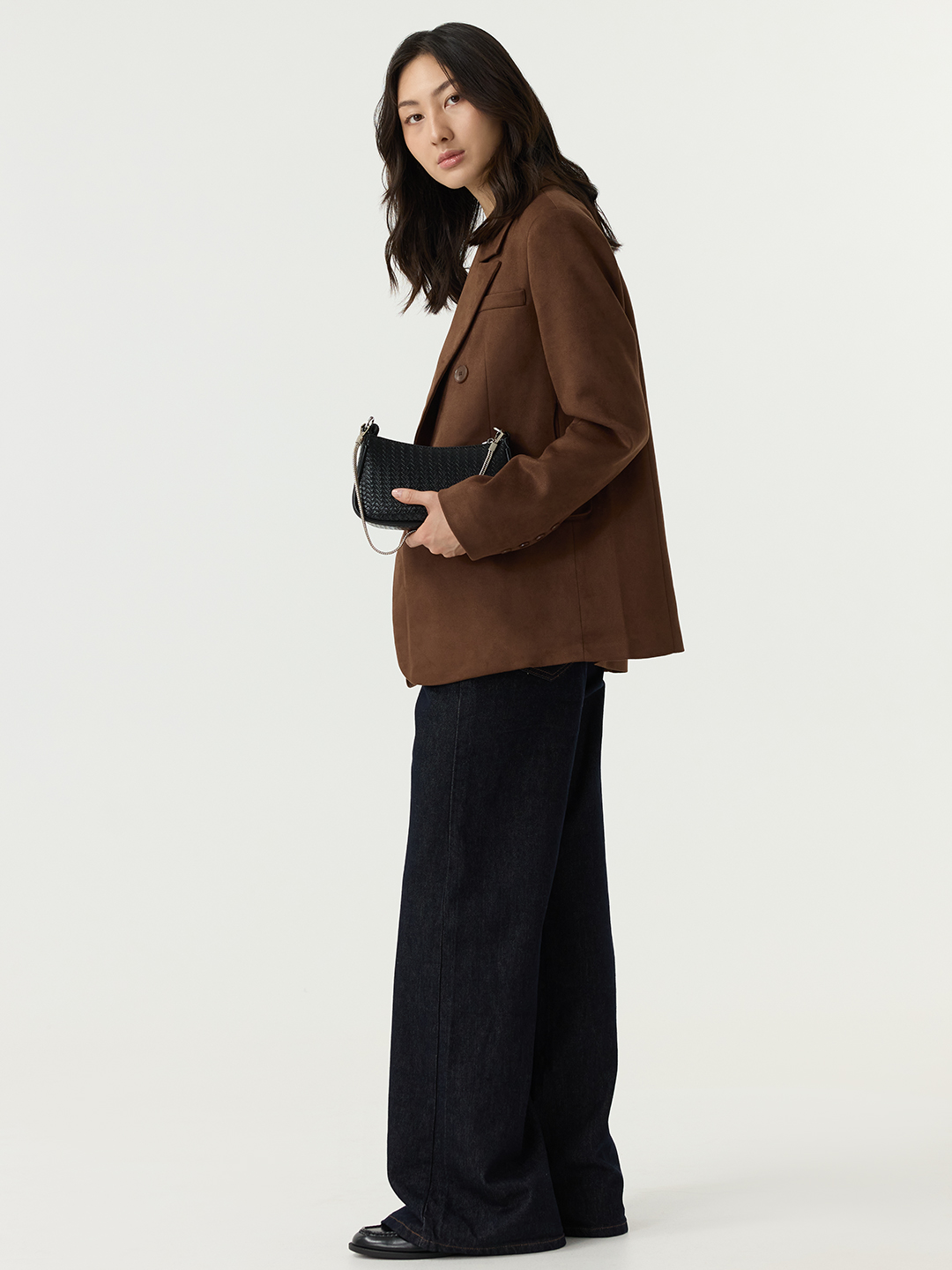 Жакет коричневый для женщин 48176-13 64