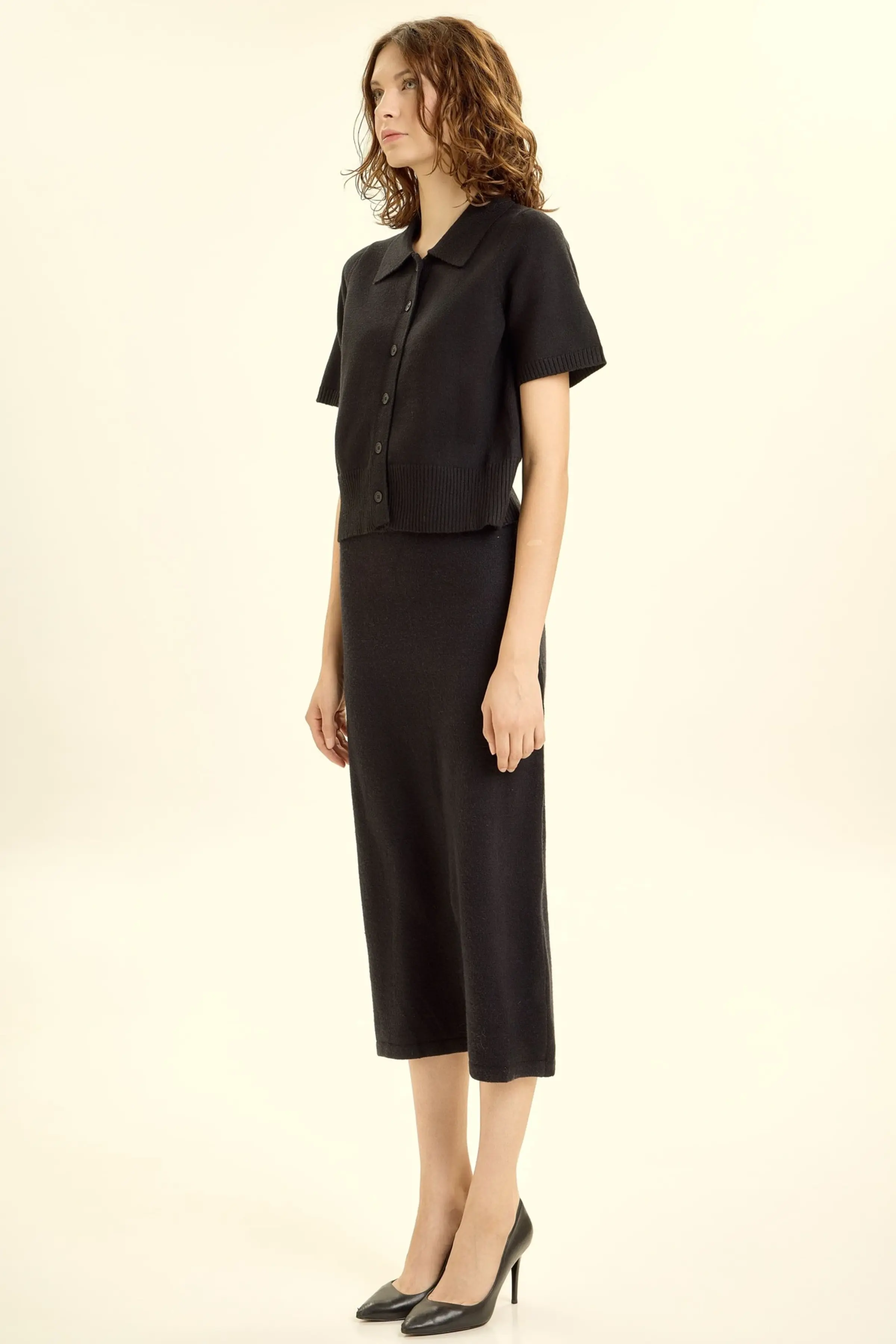 Юбка черный для женщин 46125-1 52