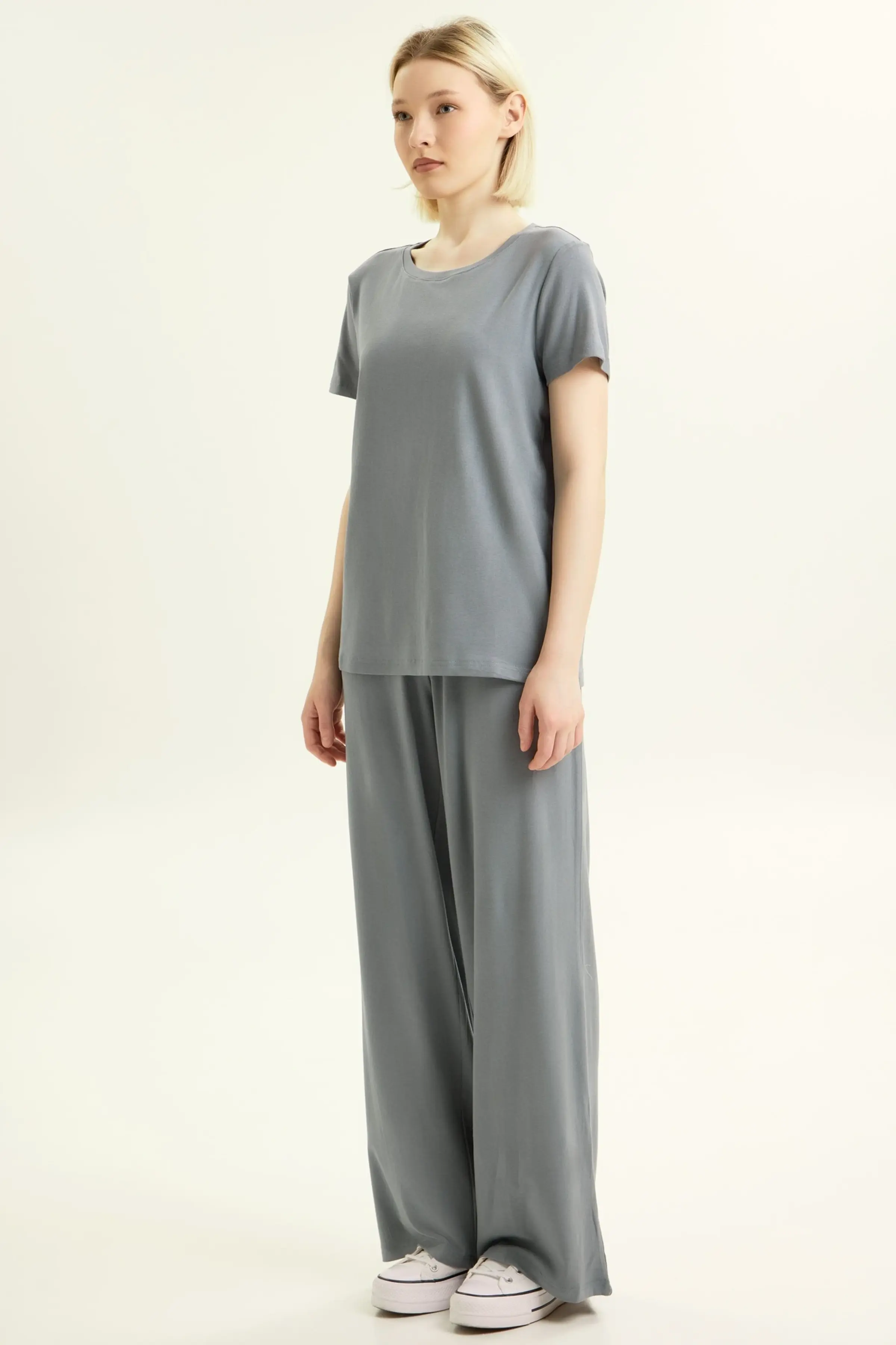 Брюки синий для женщин 45367-65 71