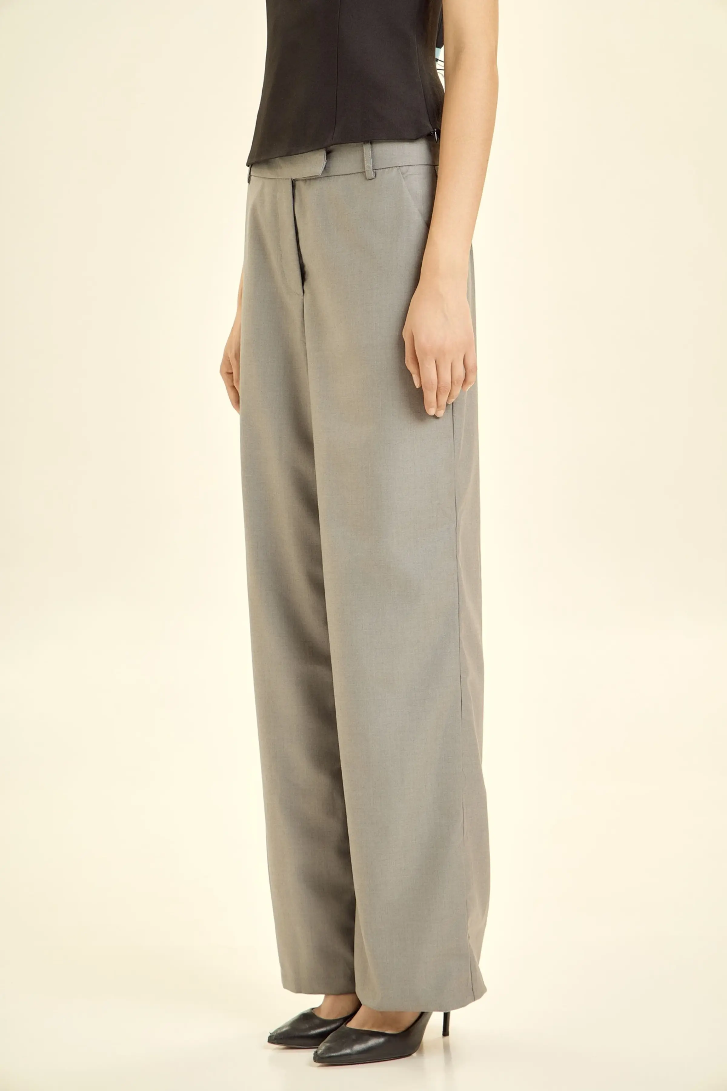 Брюки серый для женщин 46186-61 71