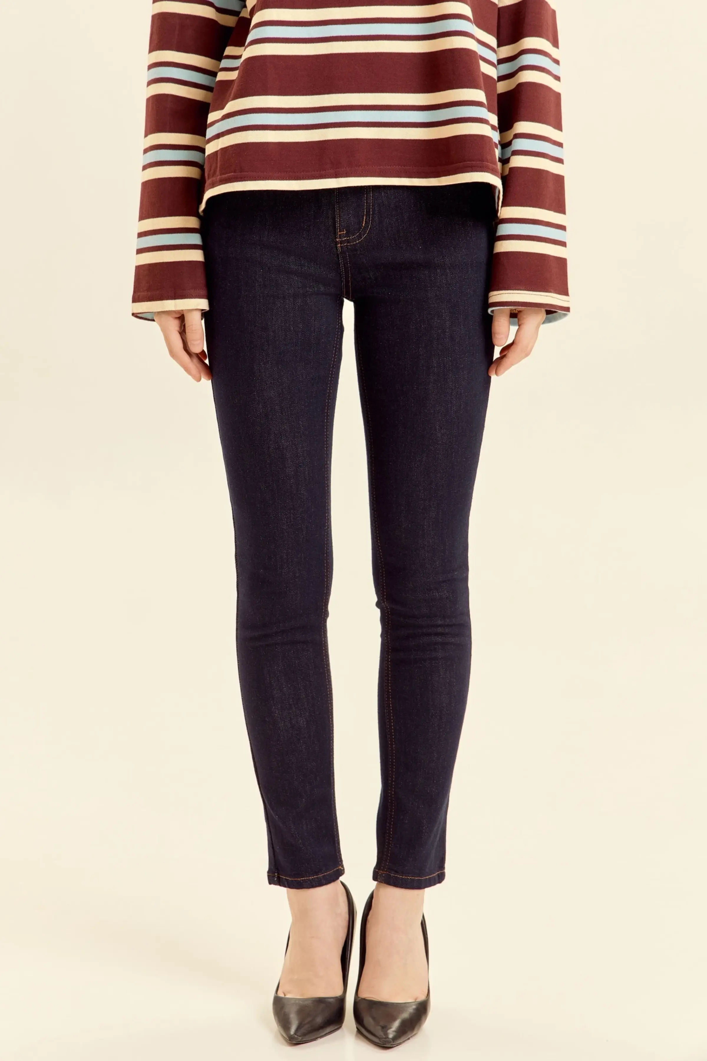 Джинсы темно-синий для женщин 46270-18 74