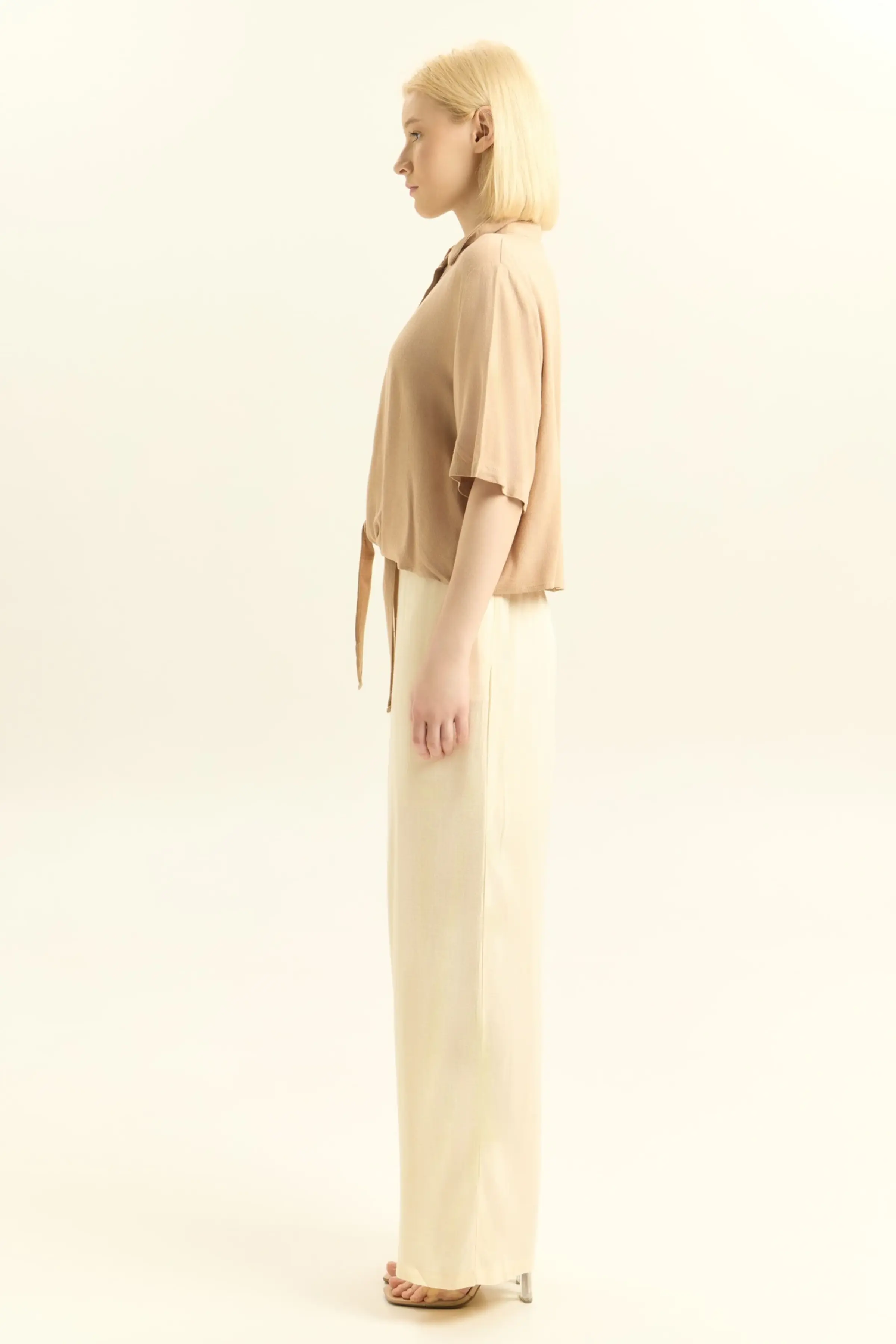 Блузка бежевый для женщин 45152-15 28