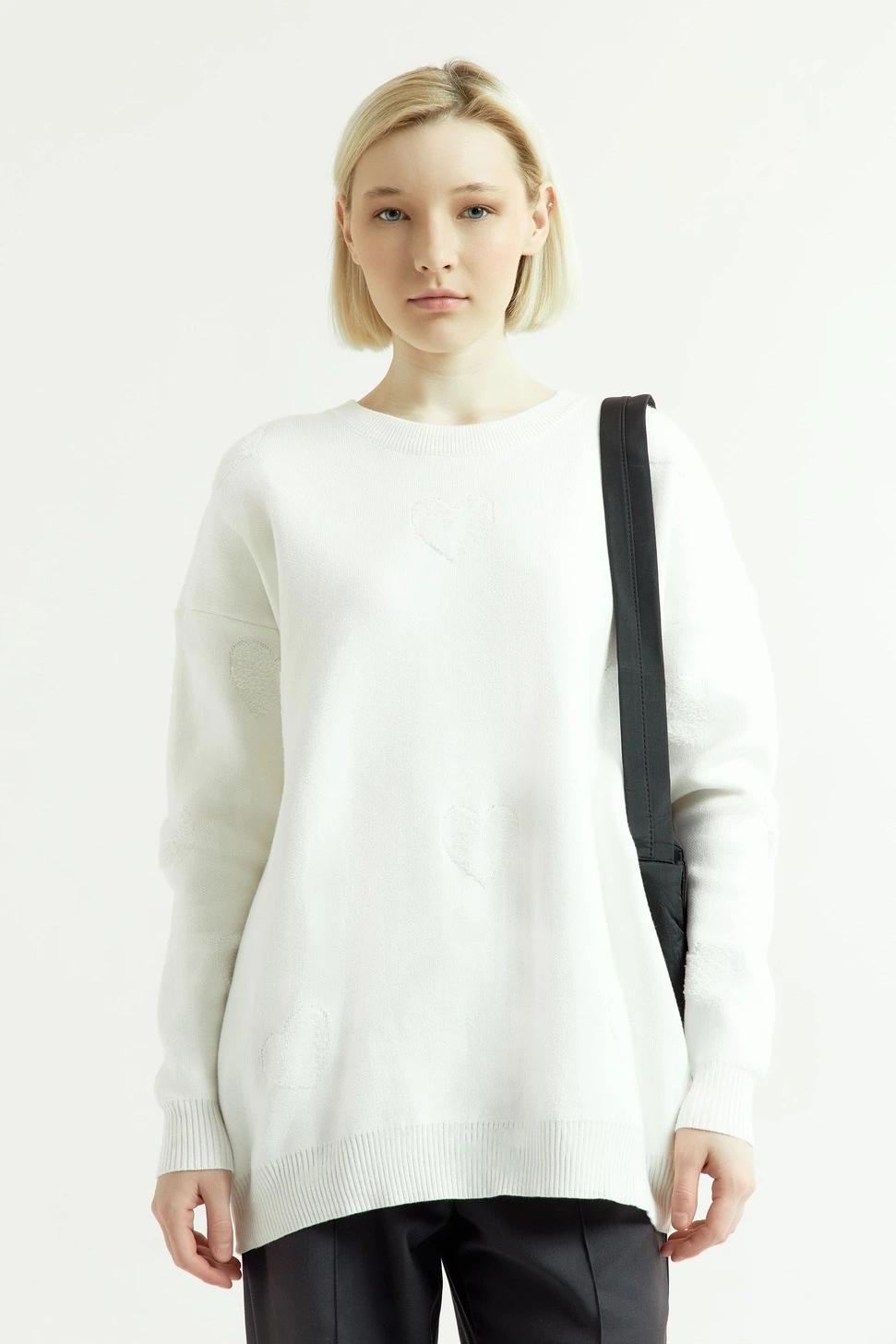 Свитер белый для женщин 43210-4 65