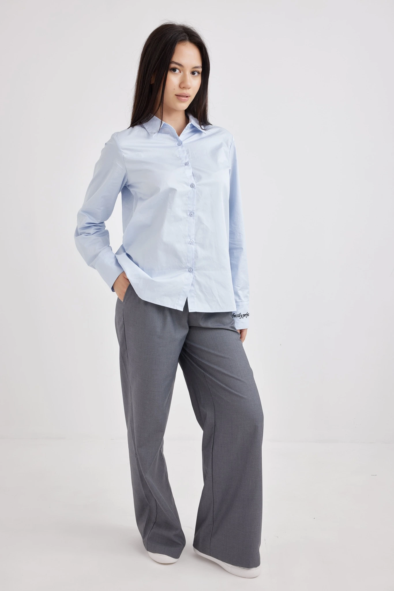 Рубашка синий для женщин 42105-65 66