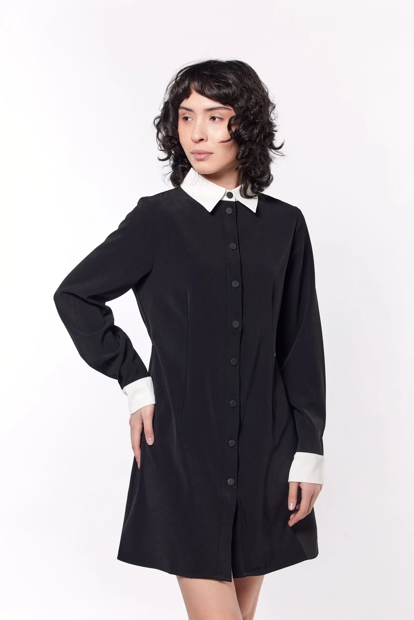 Платье черный для женщин 42175-1 54