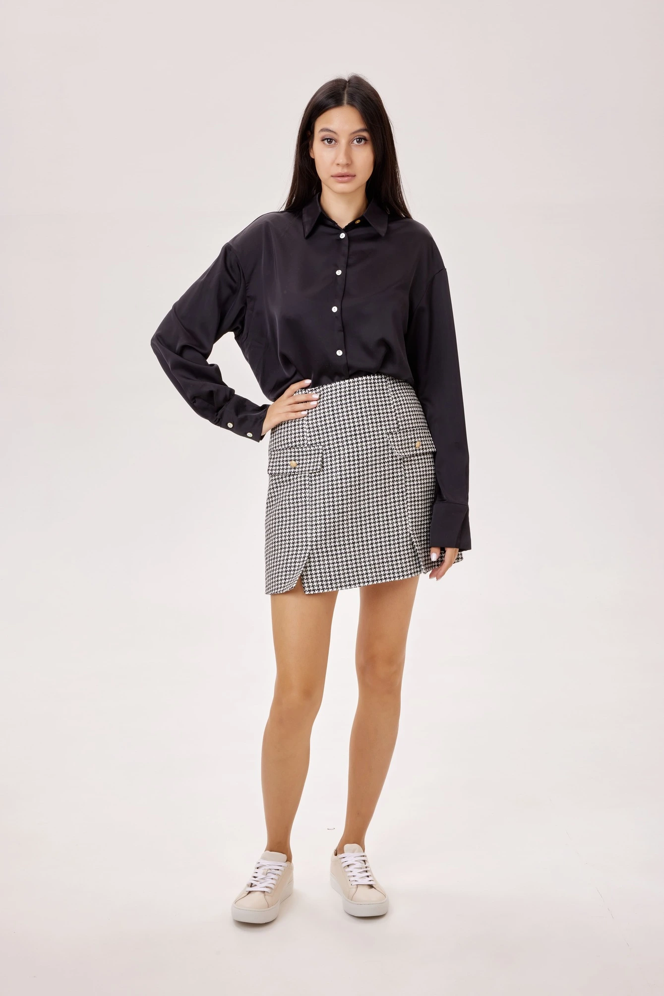 Блузка черный для женщин 39273-1 28