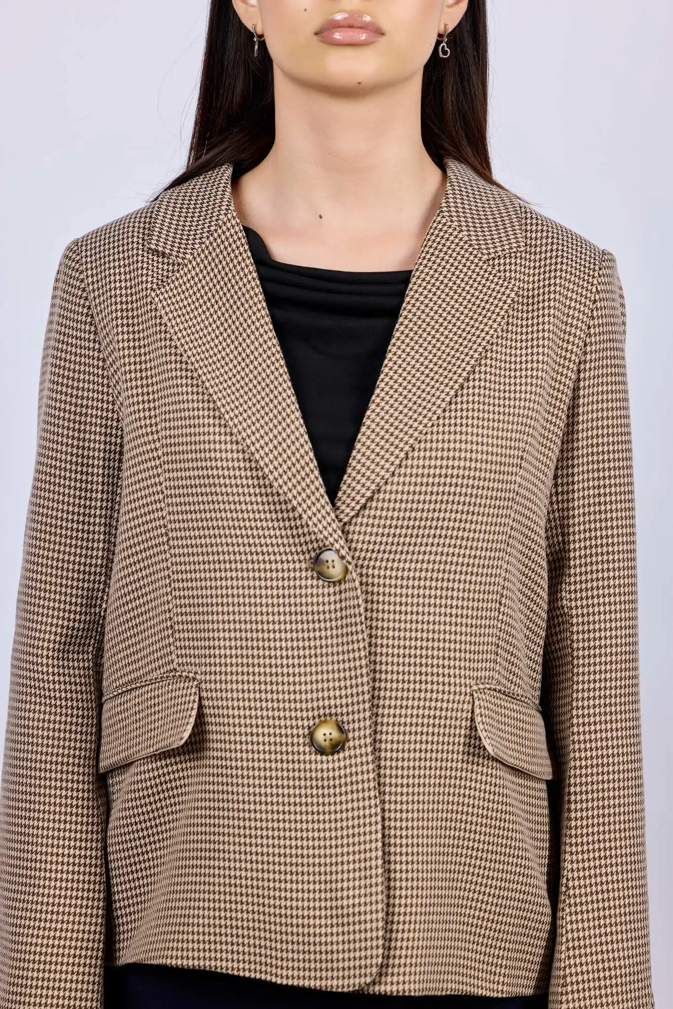 Жакет коричневый для женщин 42242-13 64