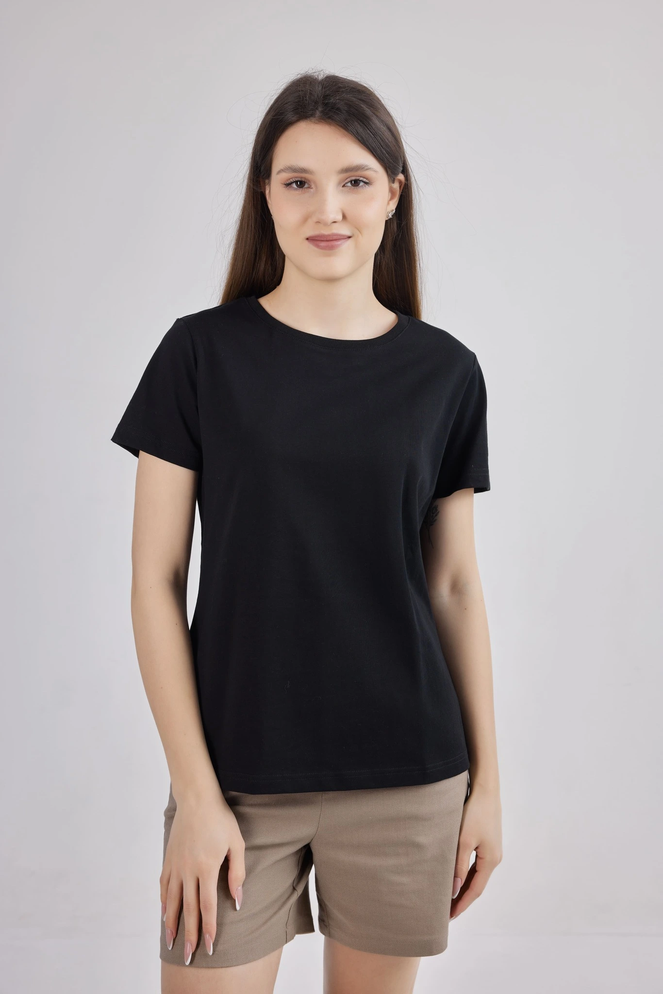 Футболка черный для женщин 41154-1 67