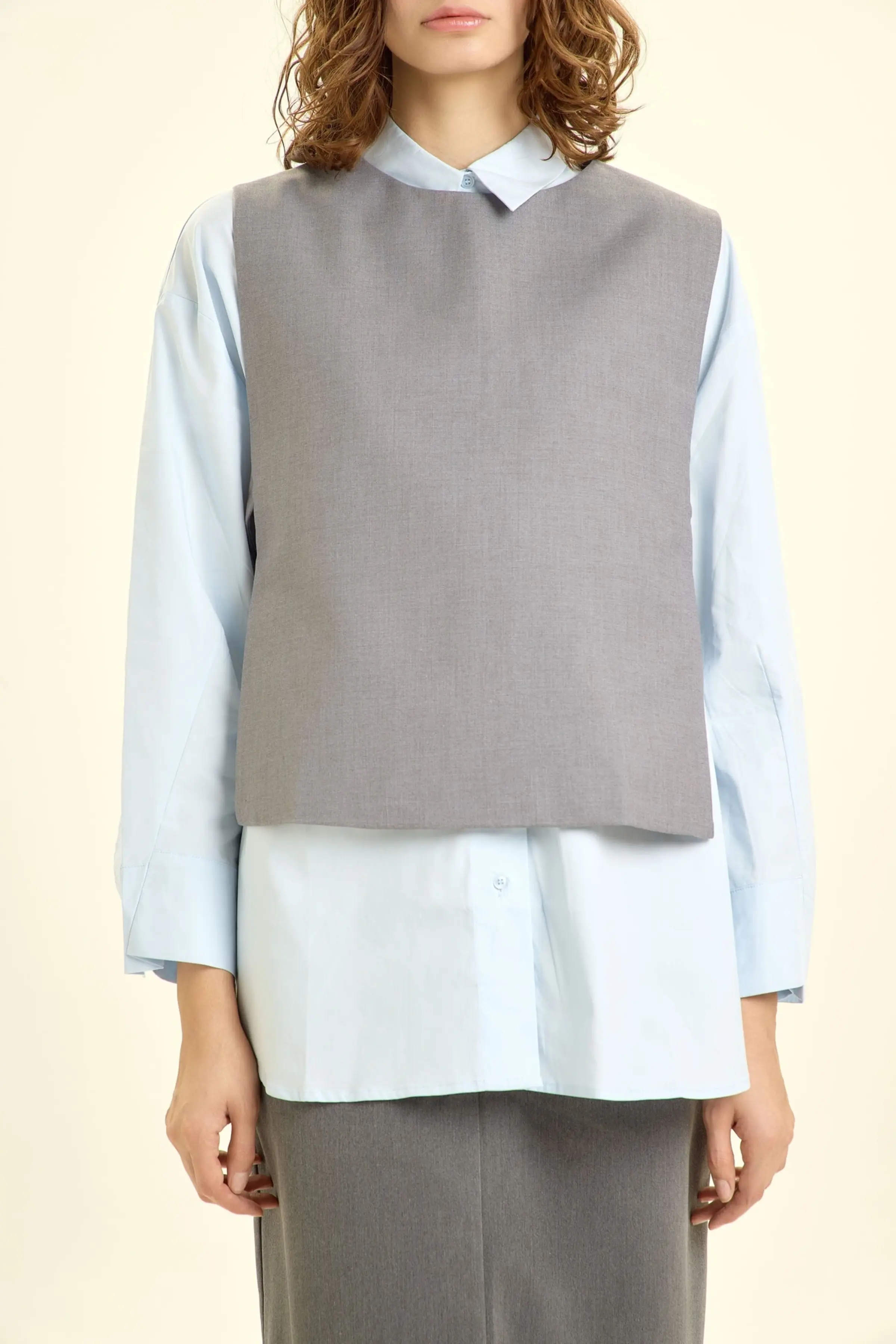 Жилетка серый для женщин 46144-61 68