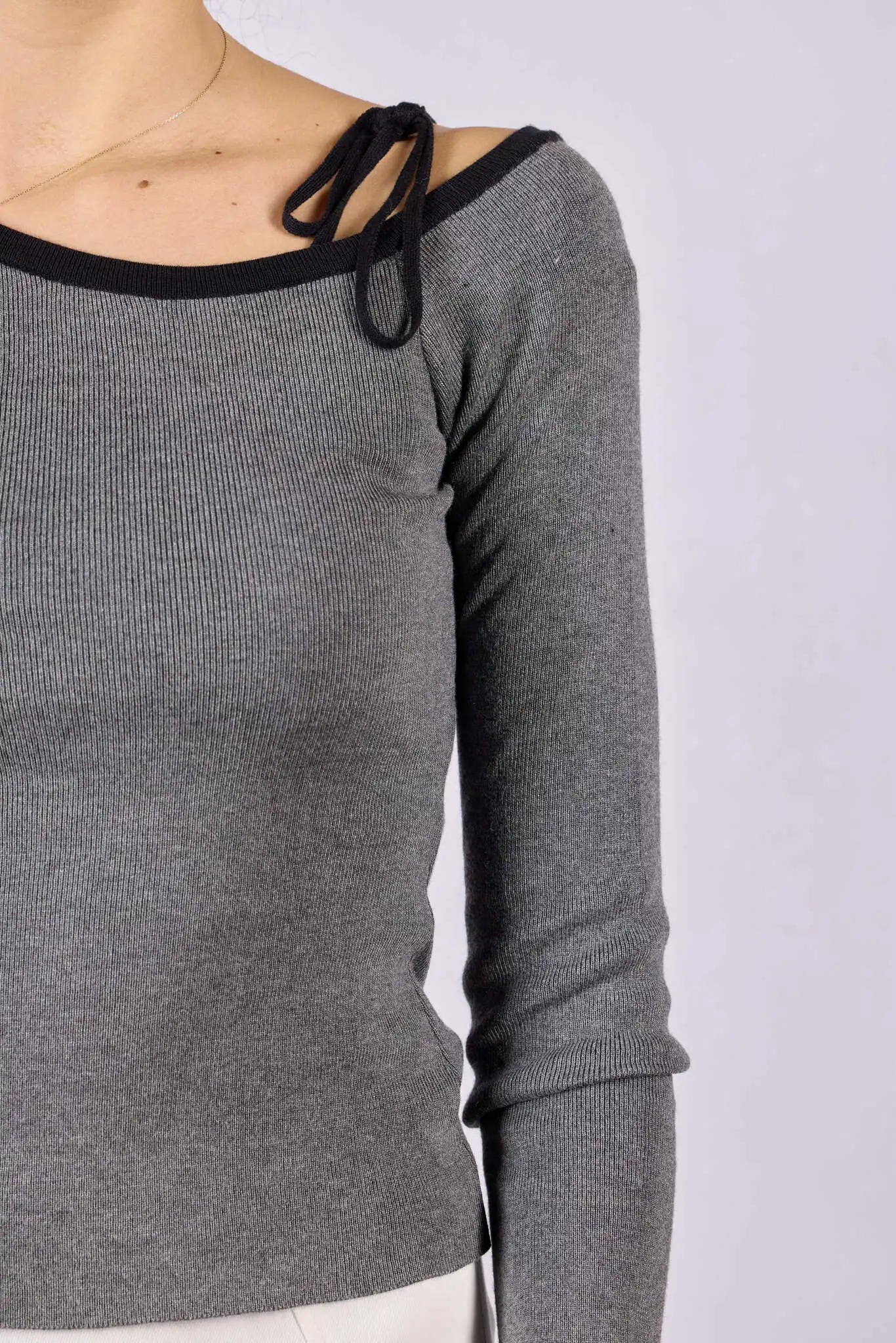 Джемпер серый для женщин 44128-61 60