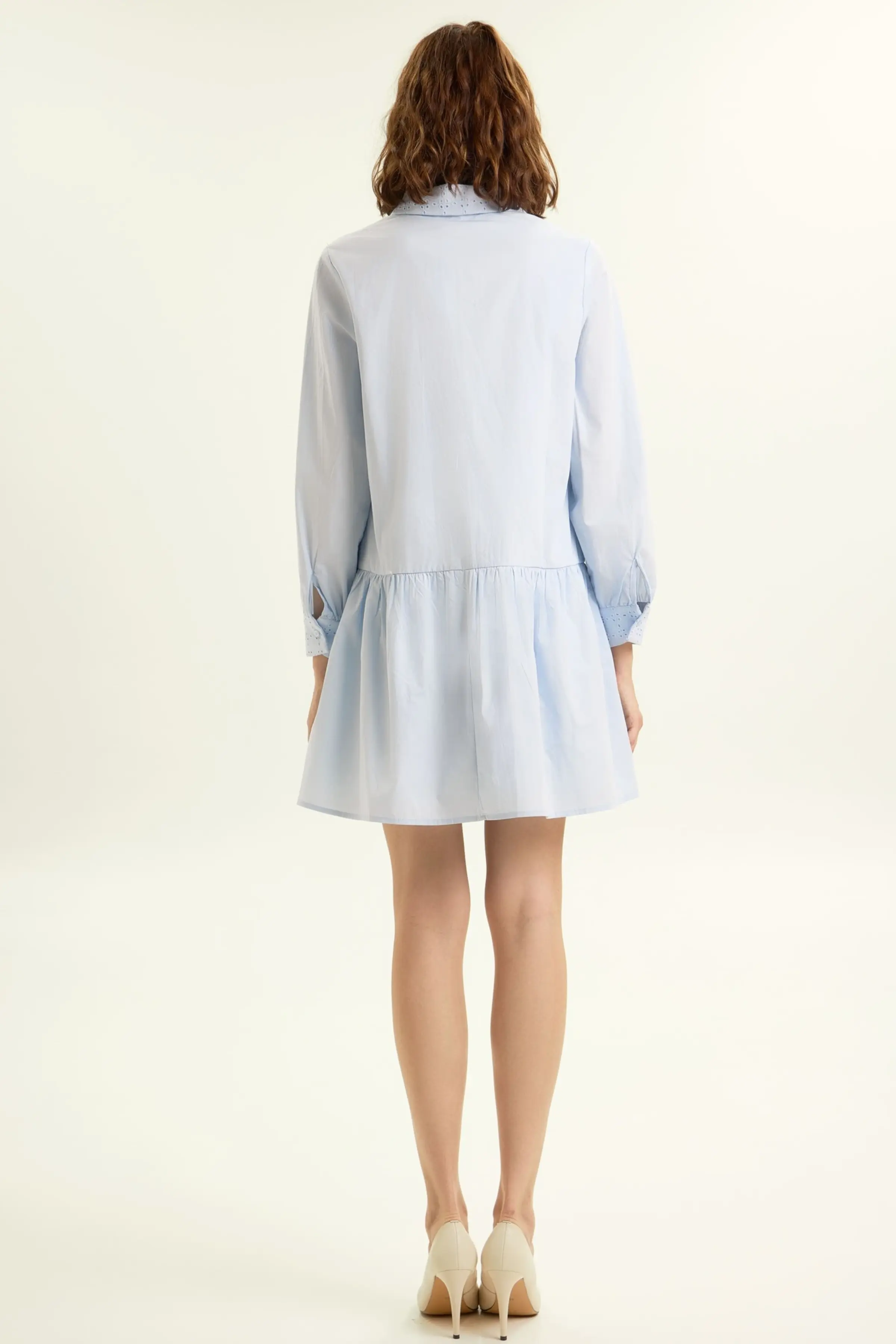 Платье голубой для женщин 44107-10 54