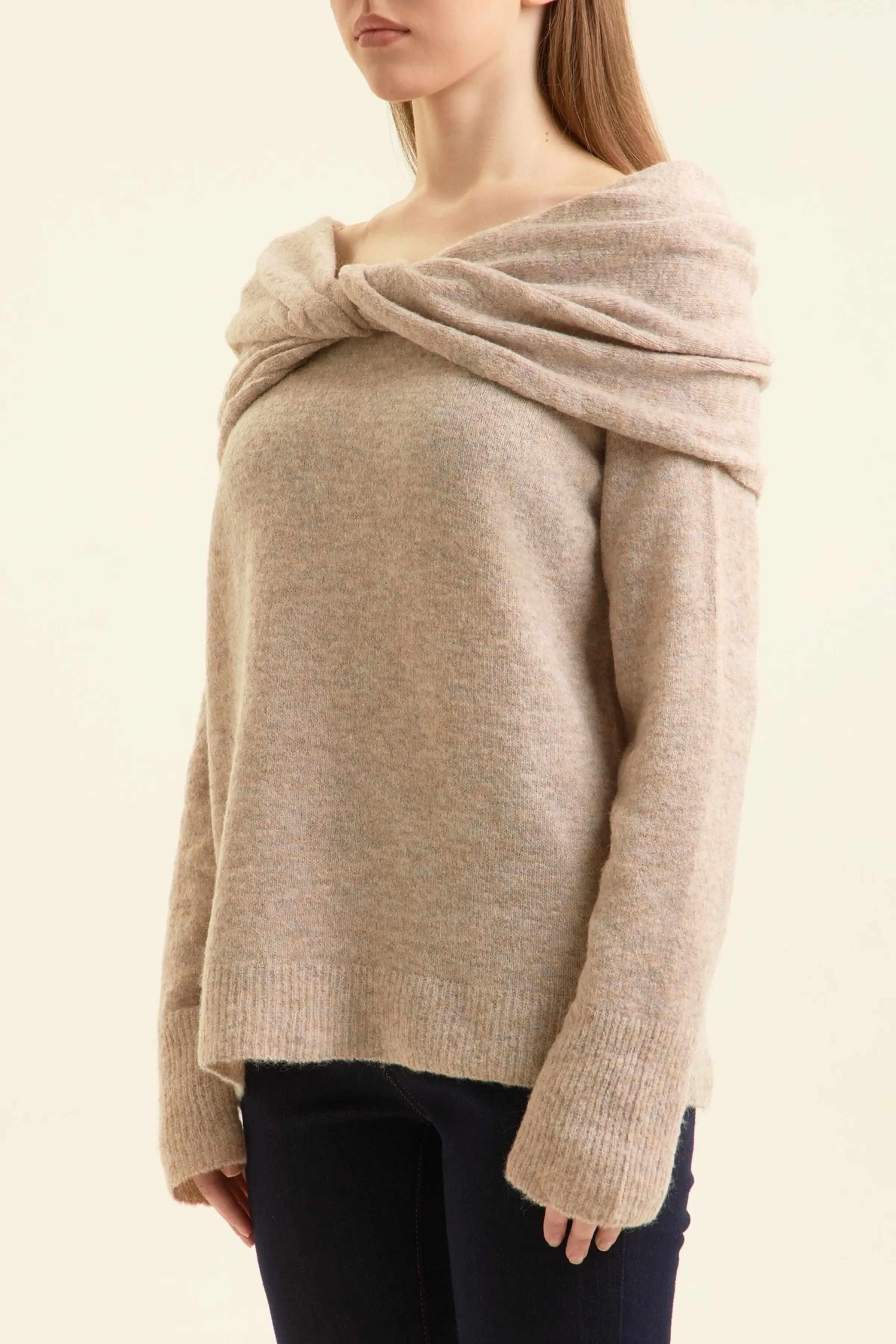 Свитер коричневый для женщин 47200-13 65