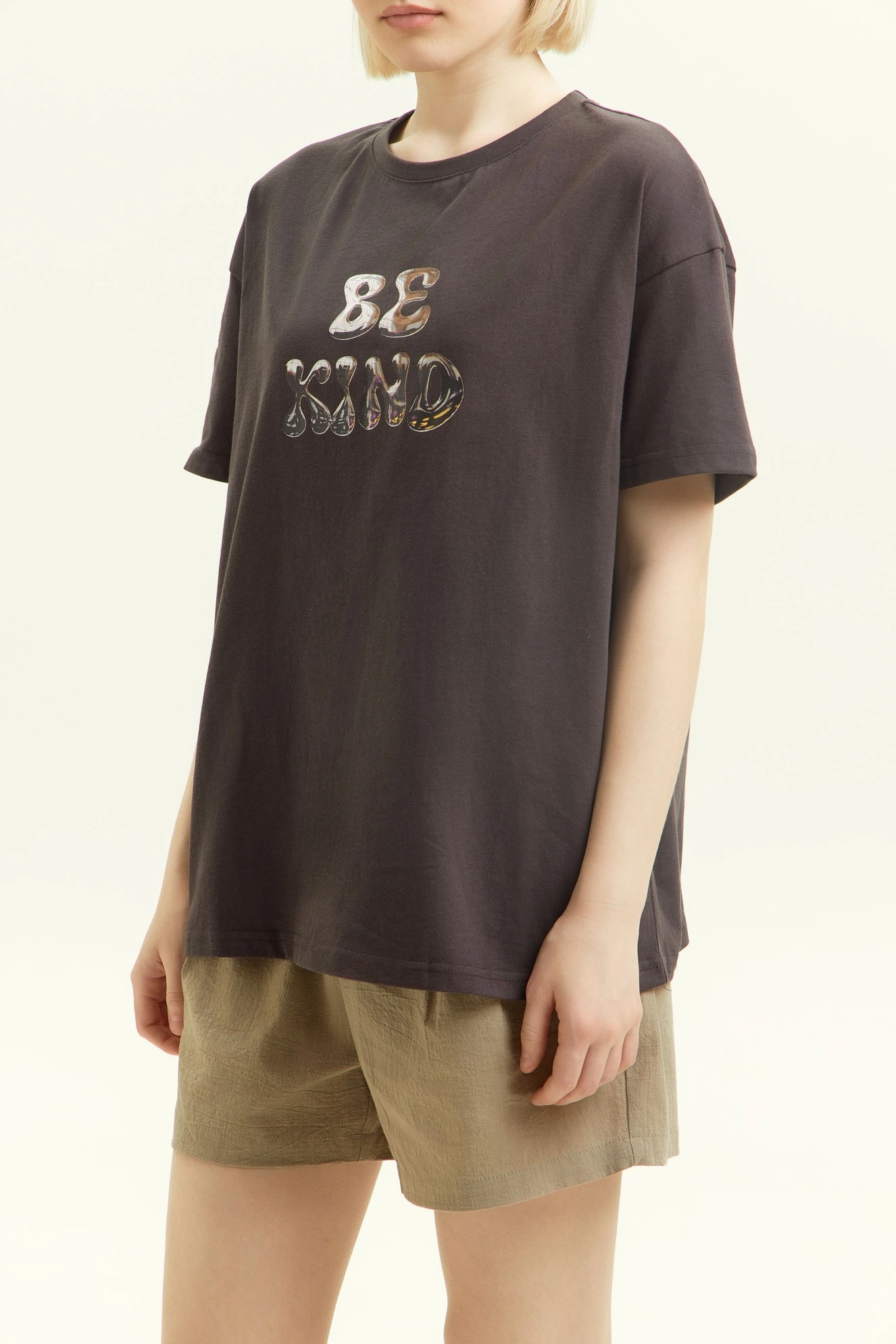 Футболка серый для женщин 44142-61 67