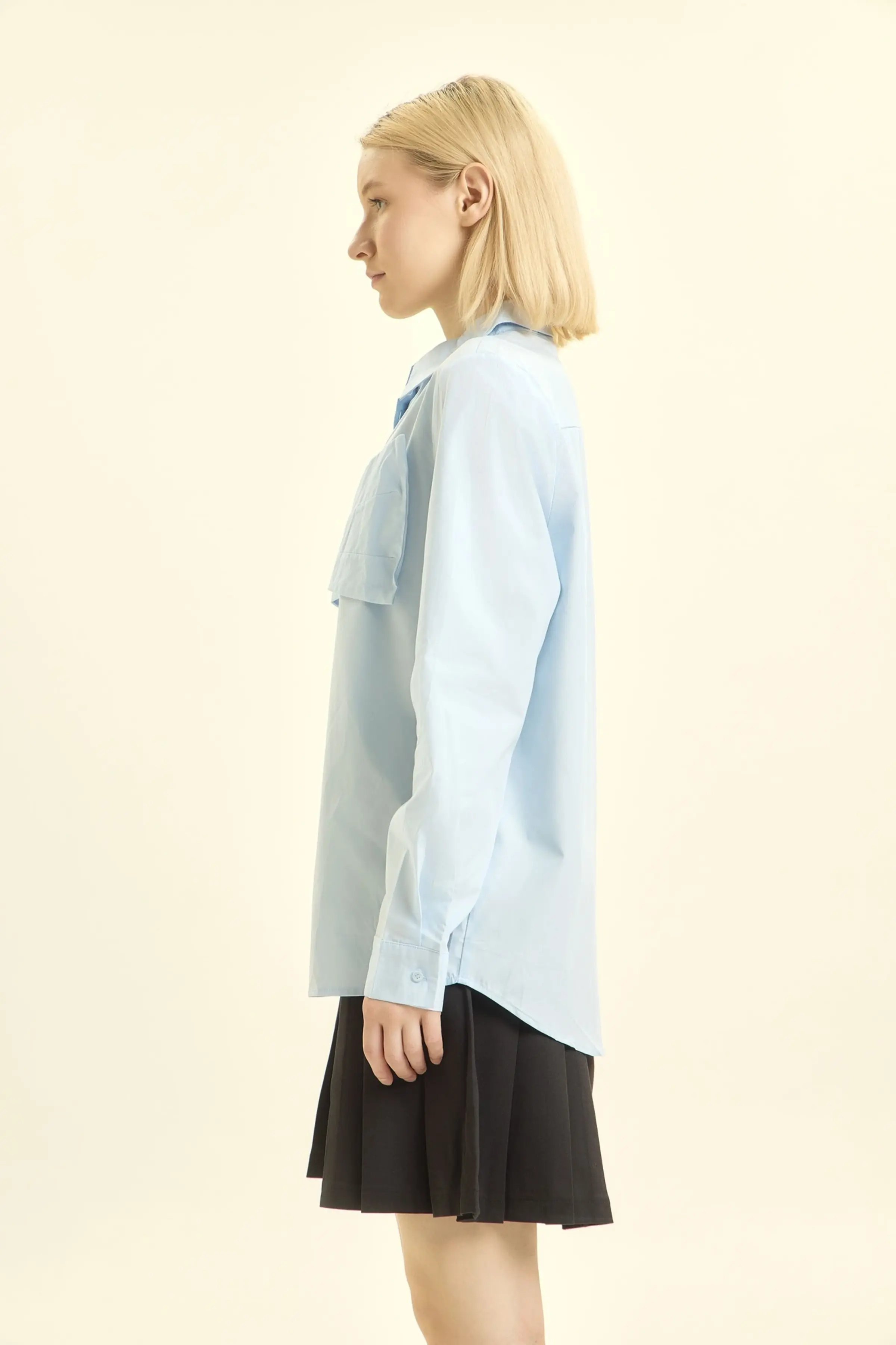 Рубашка голубой для женщин 46305-10 66