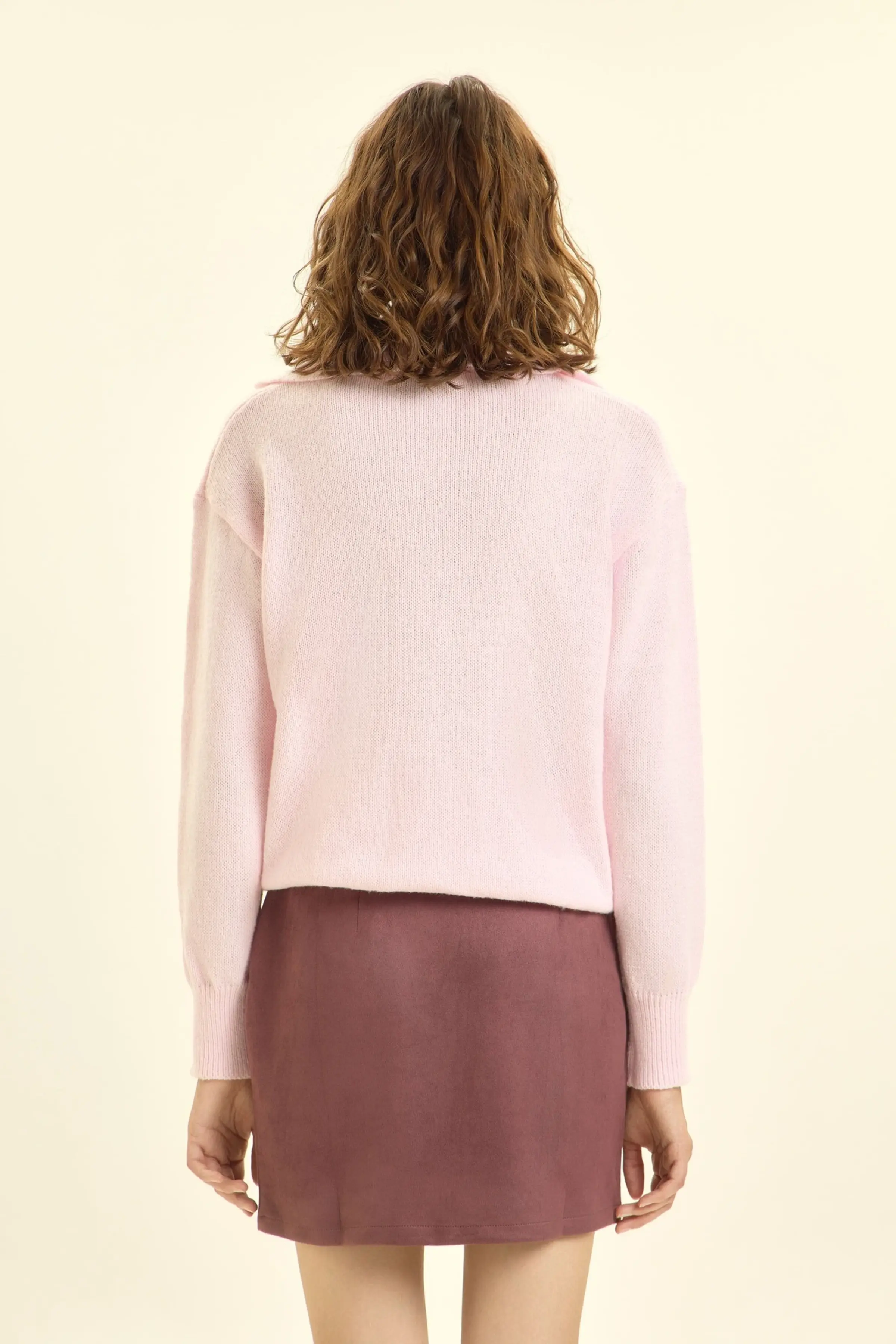 Джемпер розовый для женщин 46194-17 60