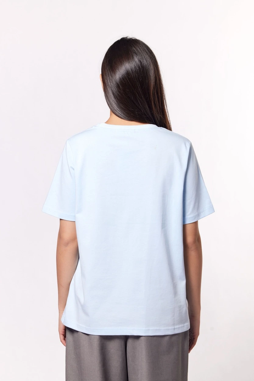 Футболка синий для женщин 44285-65 67