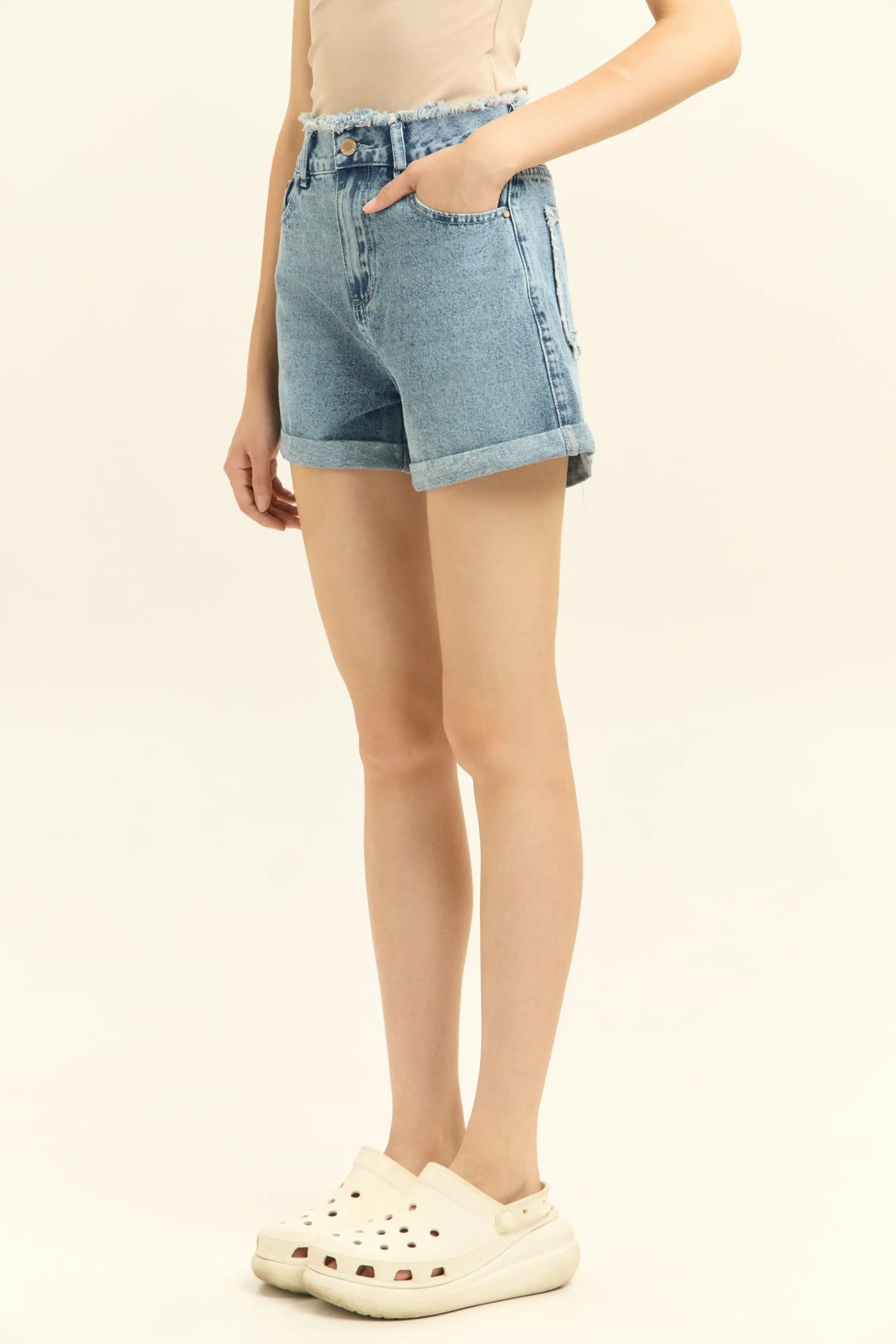 Шорты светло-синий для женщин 45302-195 57