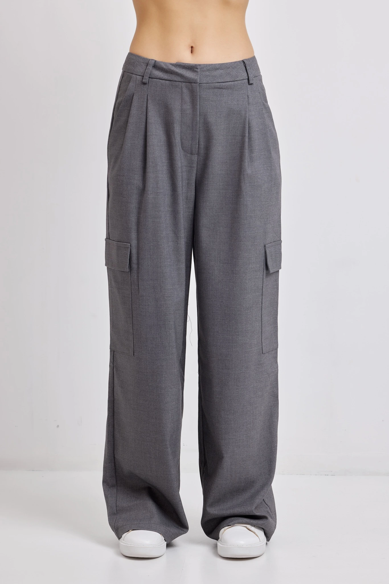 Брюки серый для женщин 42268-61 71