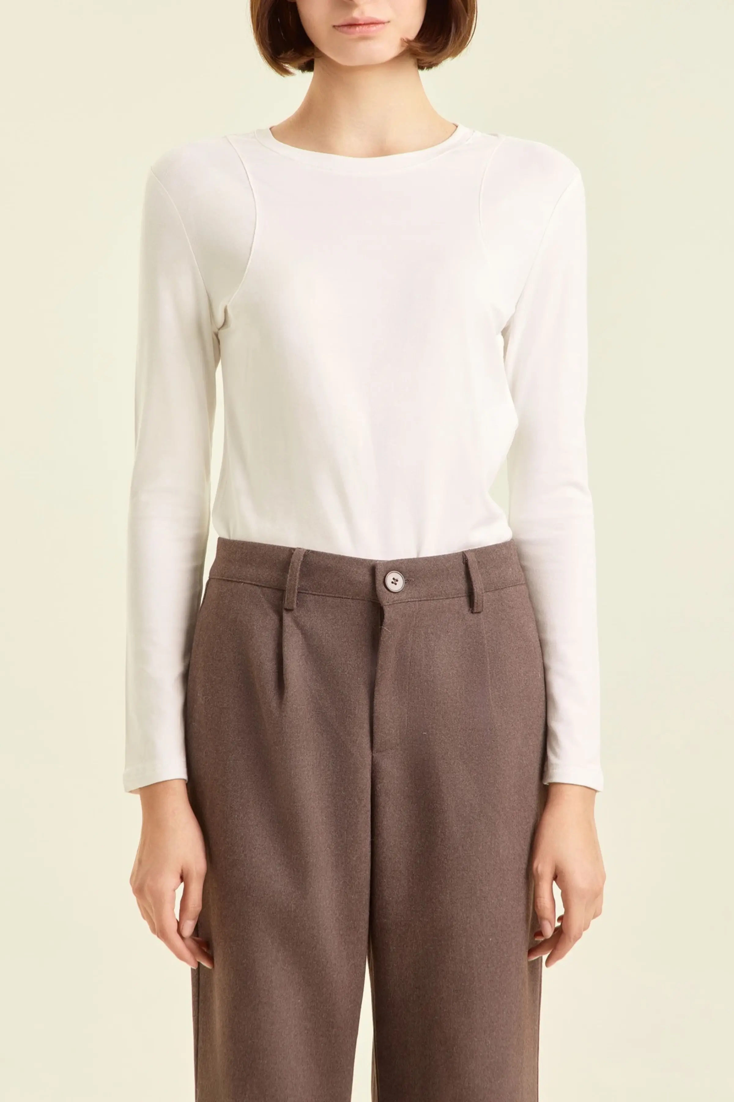 Лонгслив белый для женщин 47241-4 59