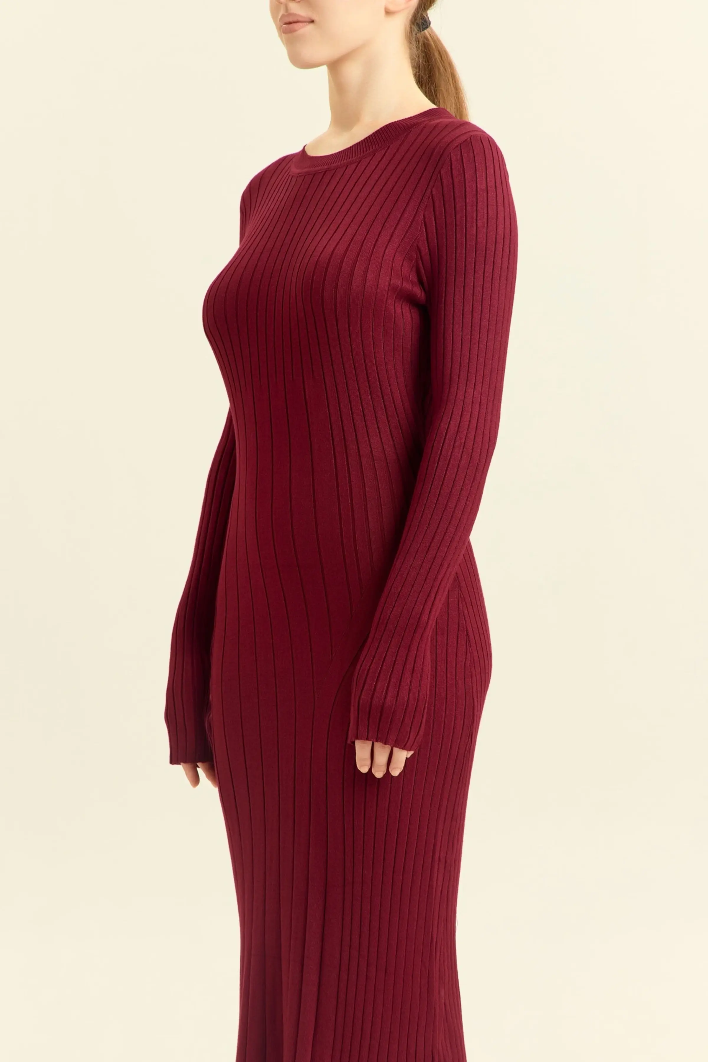 Платье бордовый для женщин 46204-67 54