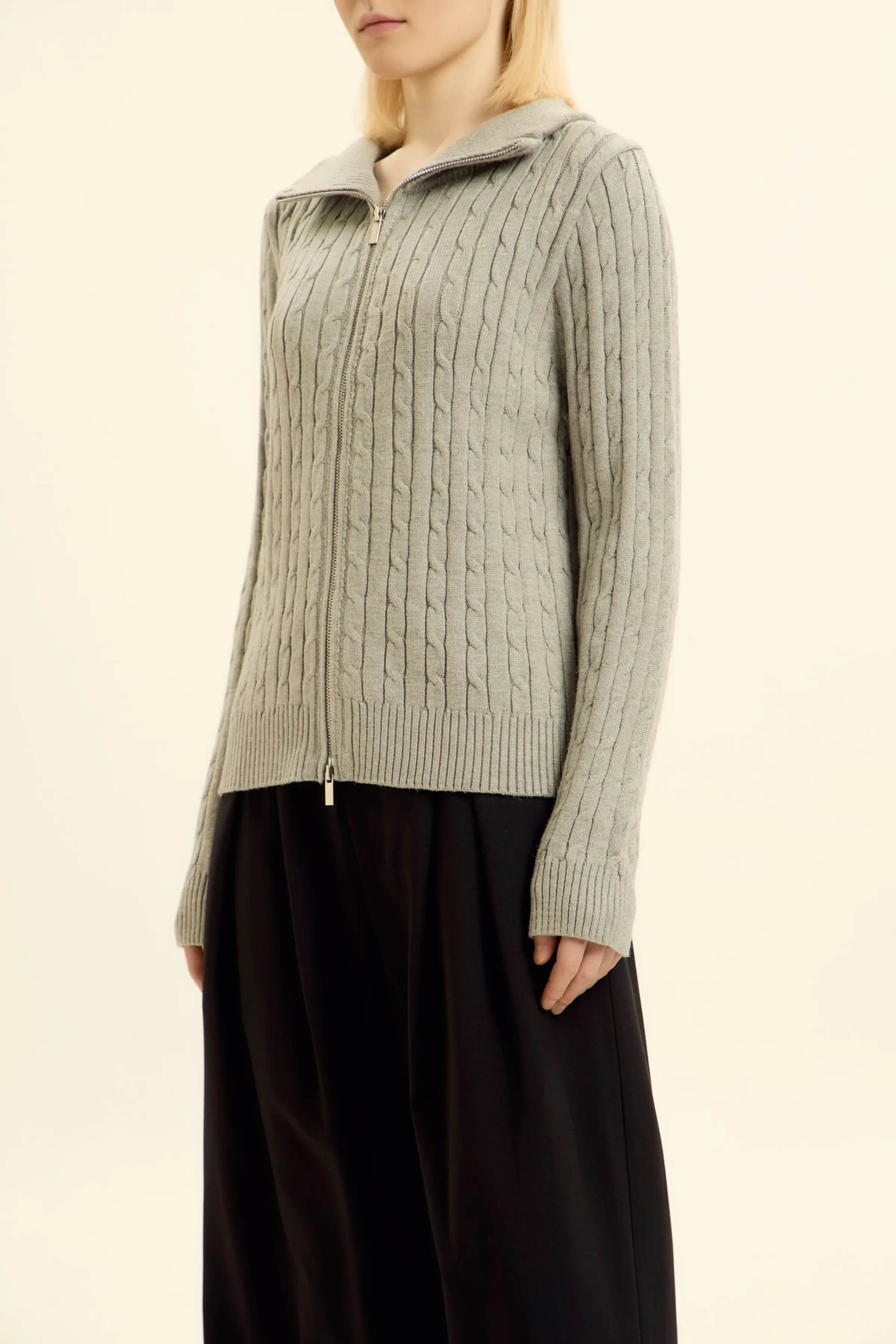 Кардиган серый для женщин 46205-61 50