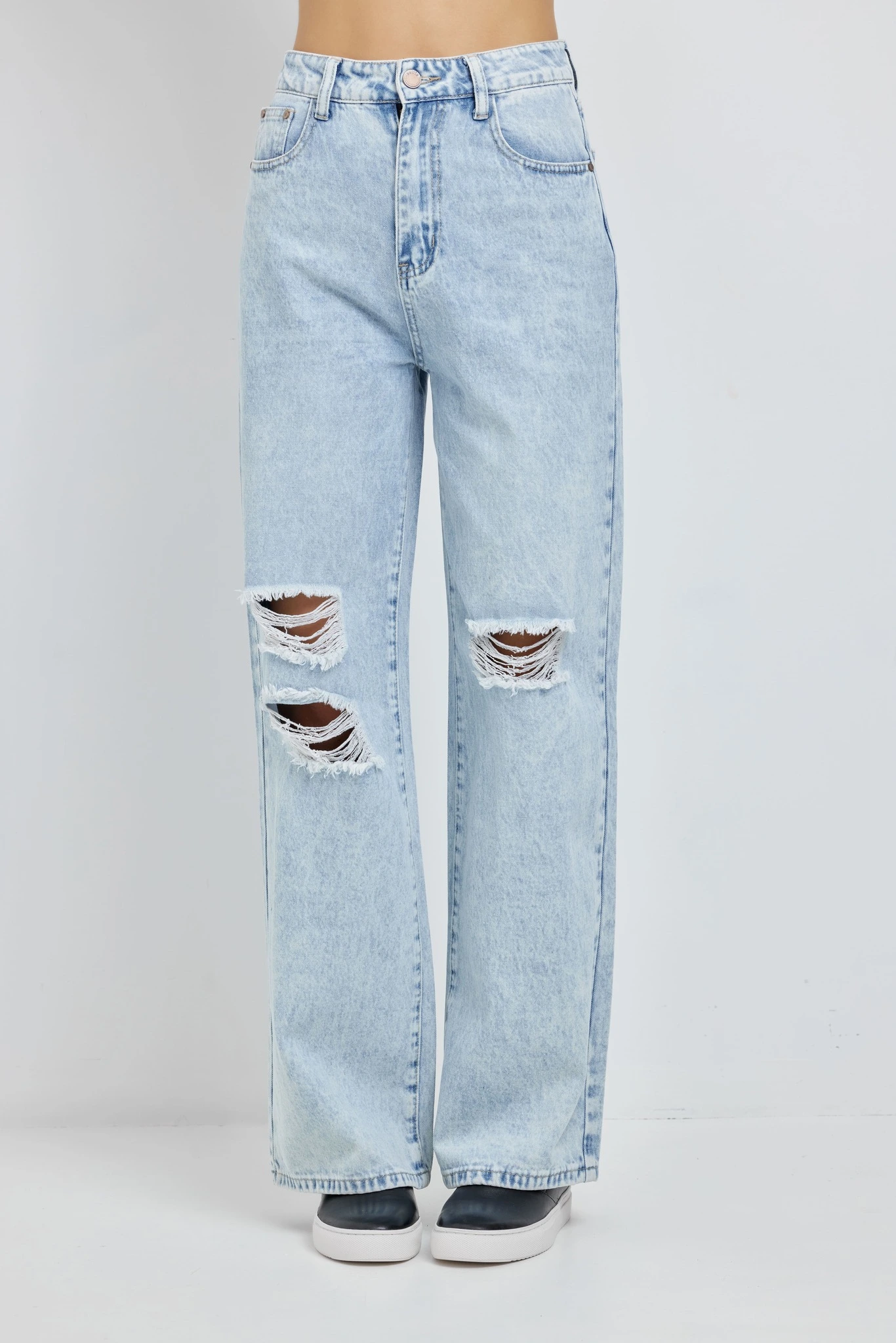 Джинсы голубой для женщин 41329-10 74