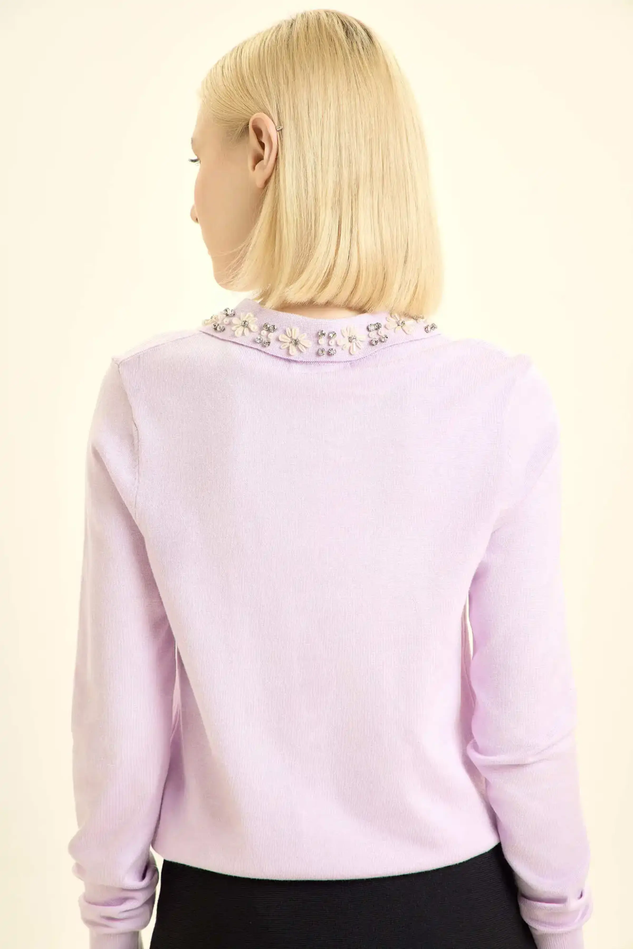 Джемпер лавандовый для женщин 46196-207 60