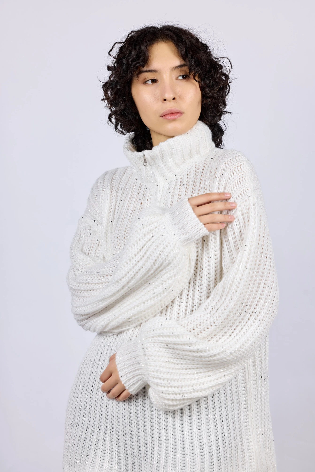 Свитер белый для женщин 43238-4 65