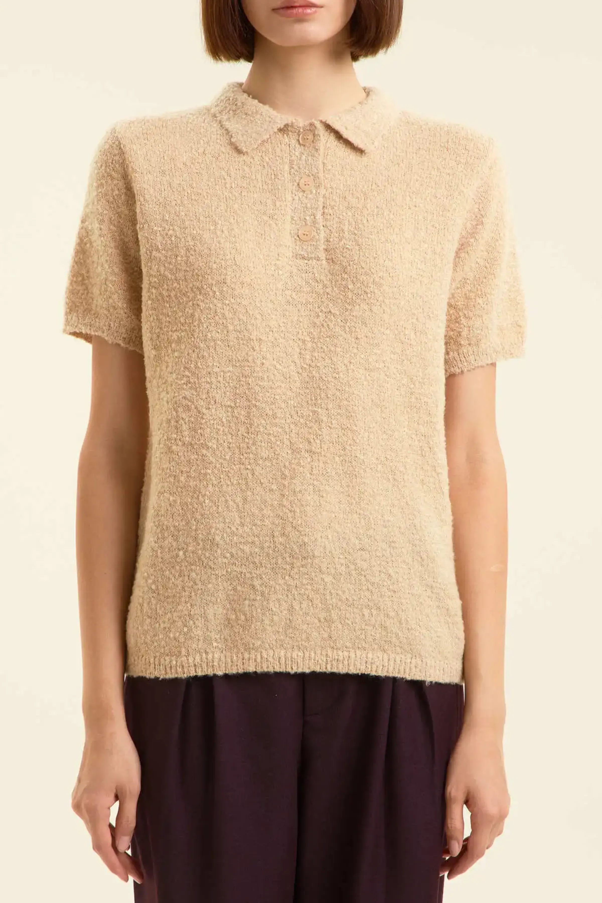 Джемпер бежевый для женщин 47155-15 60