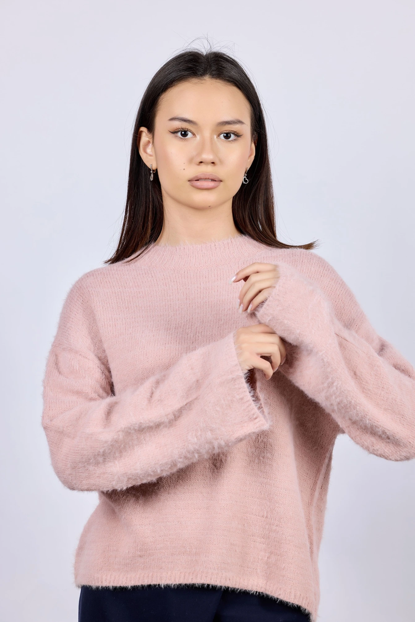 Свитер розовый для женщин 43130-17 65