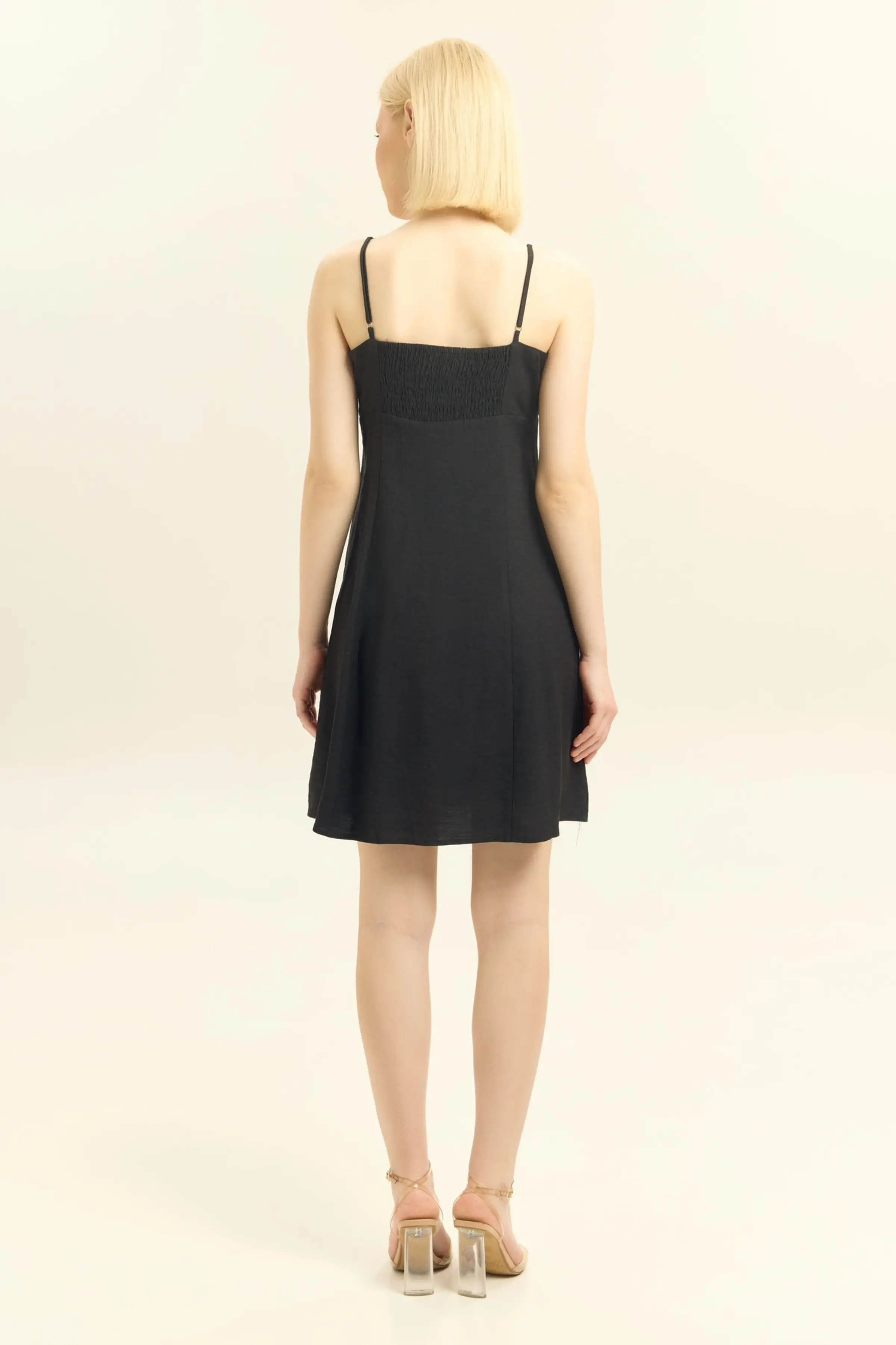 Сарафан черный для женщин 45282-1 48