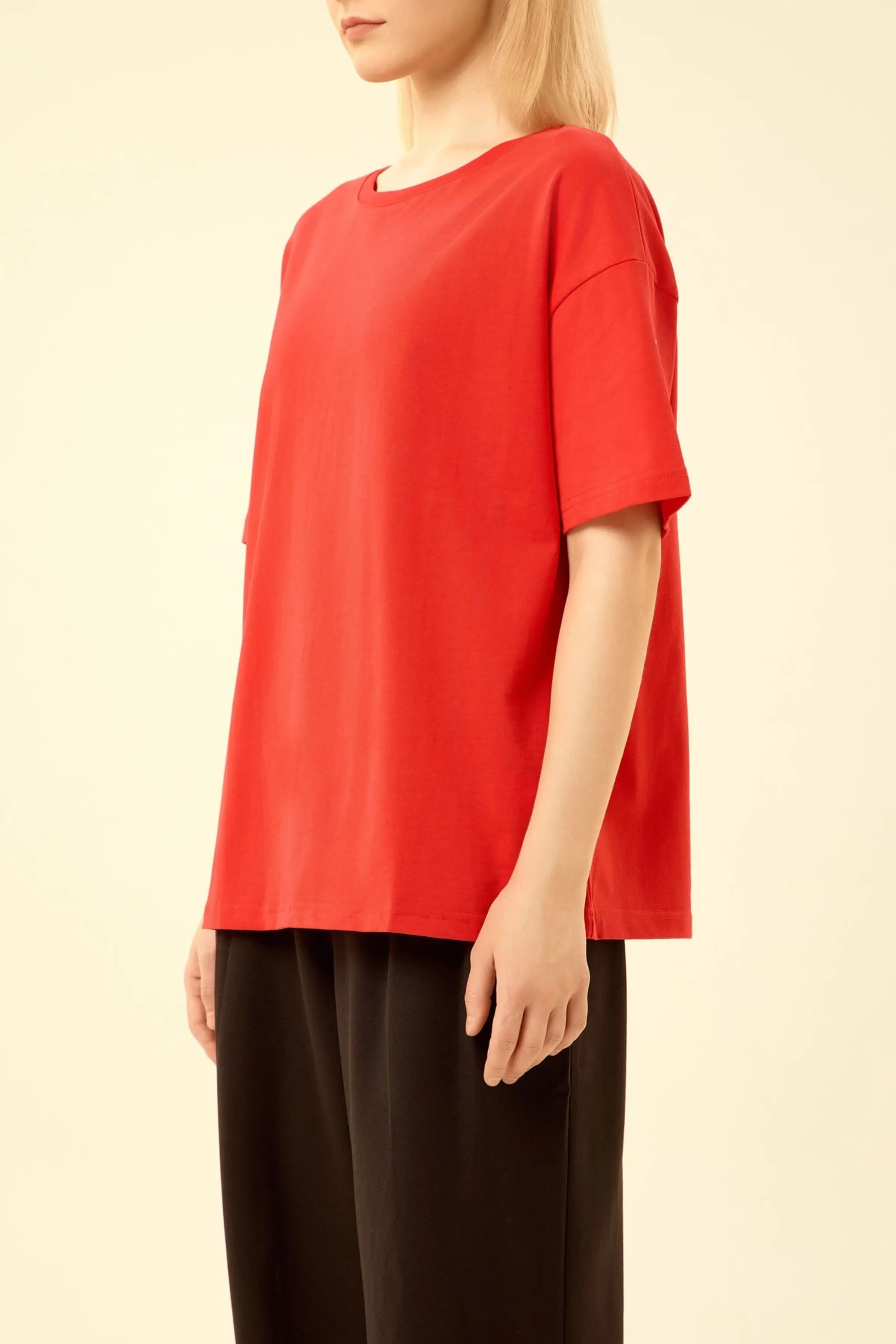 Футболка красный для женщин 46255-7 67