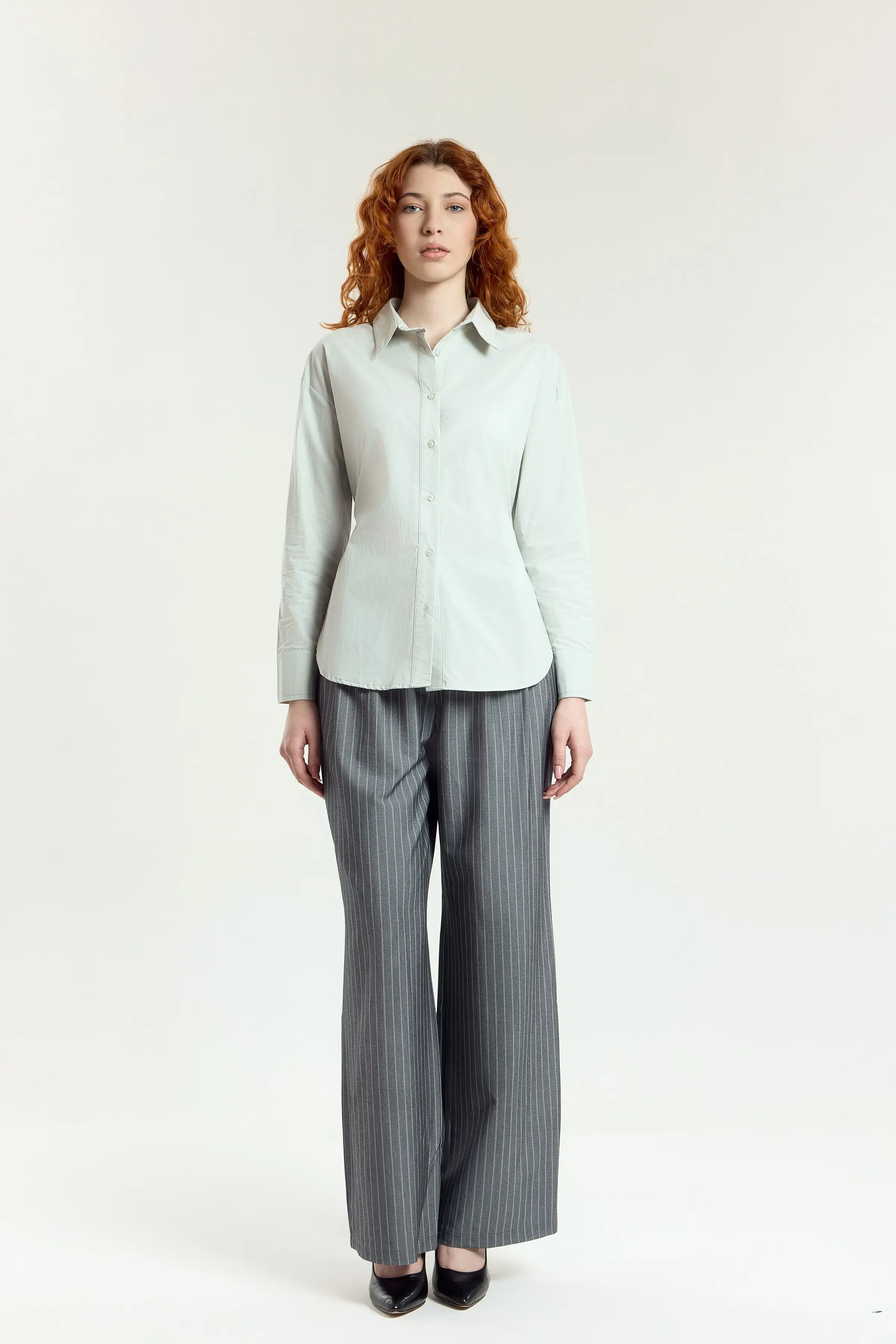 Рубашка светло-зеленый для женщин 45317-8 66