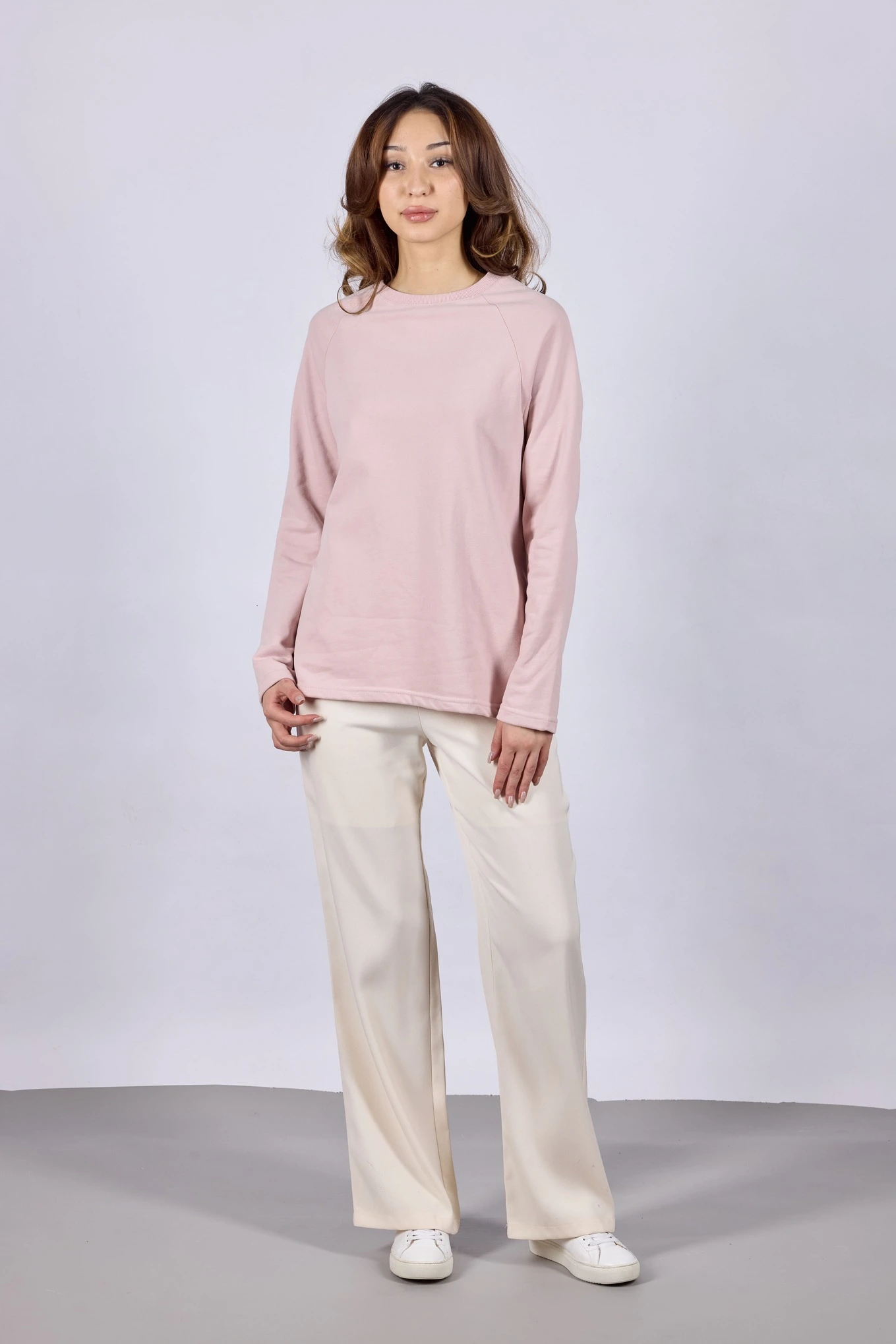 Лонгслив розовый для женщин 44118-17 59