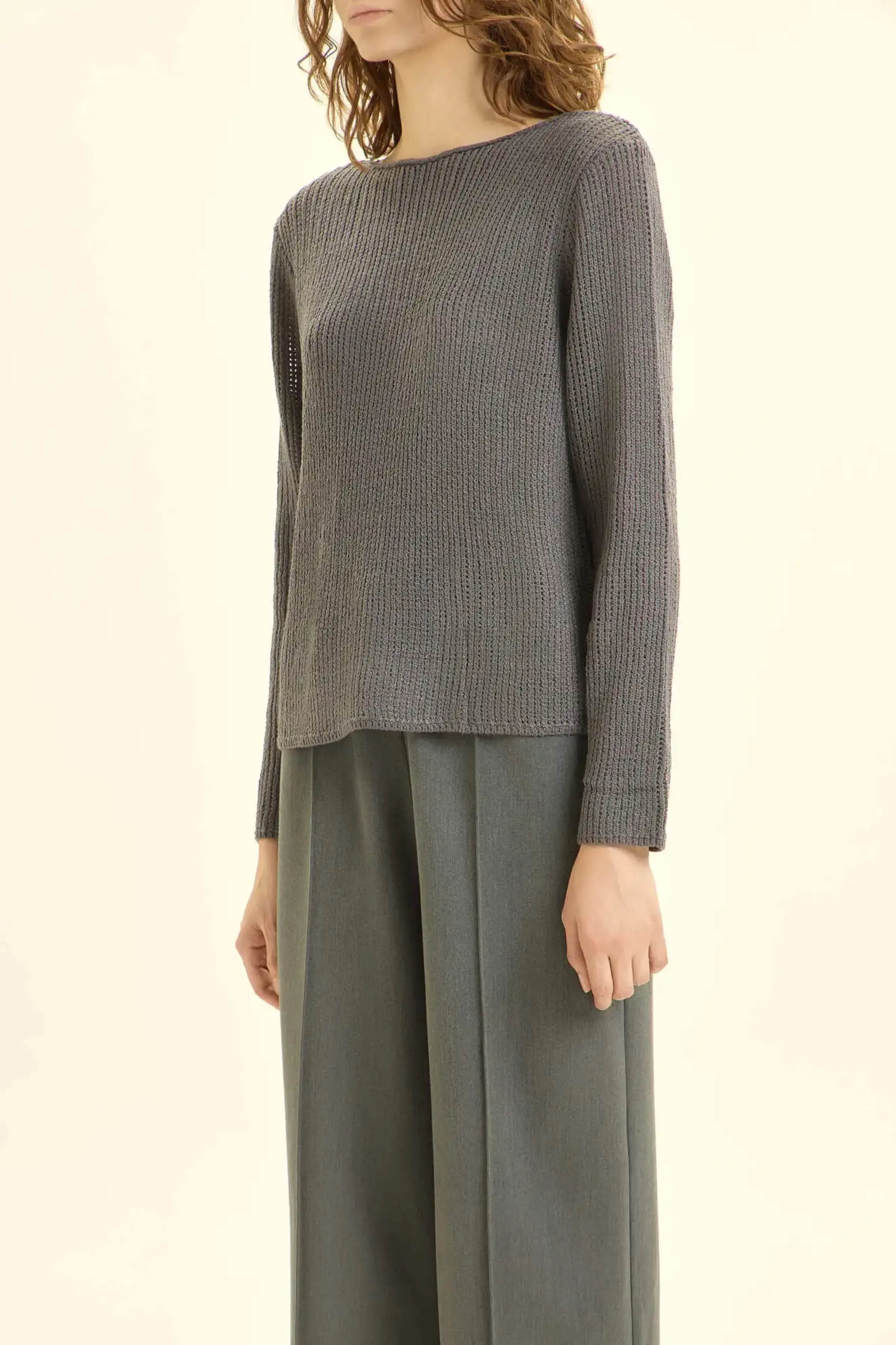 Джемпер темно-серый для женщин 46191-12 60