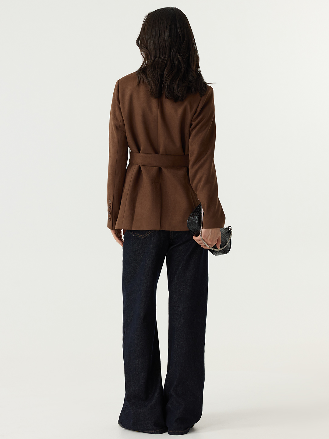 Жакет коричневый для женщин 48176-13 64