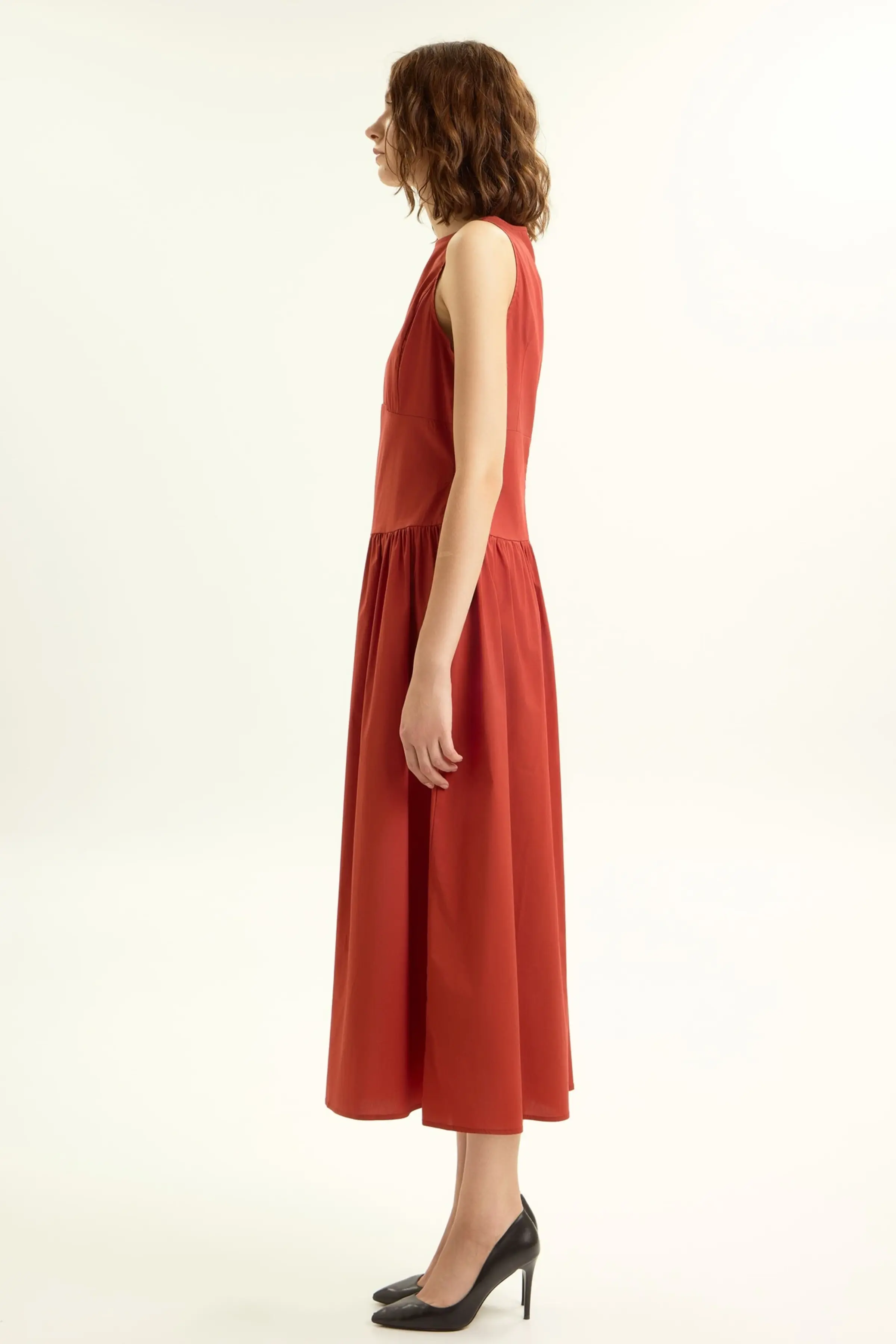 Платье красный для женщин 45209-7 54